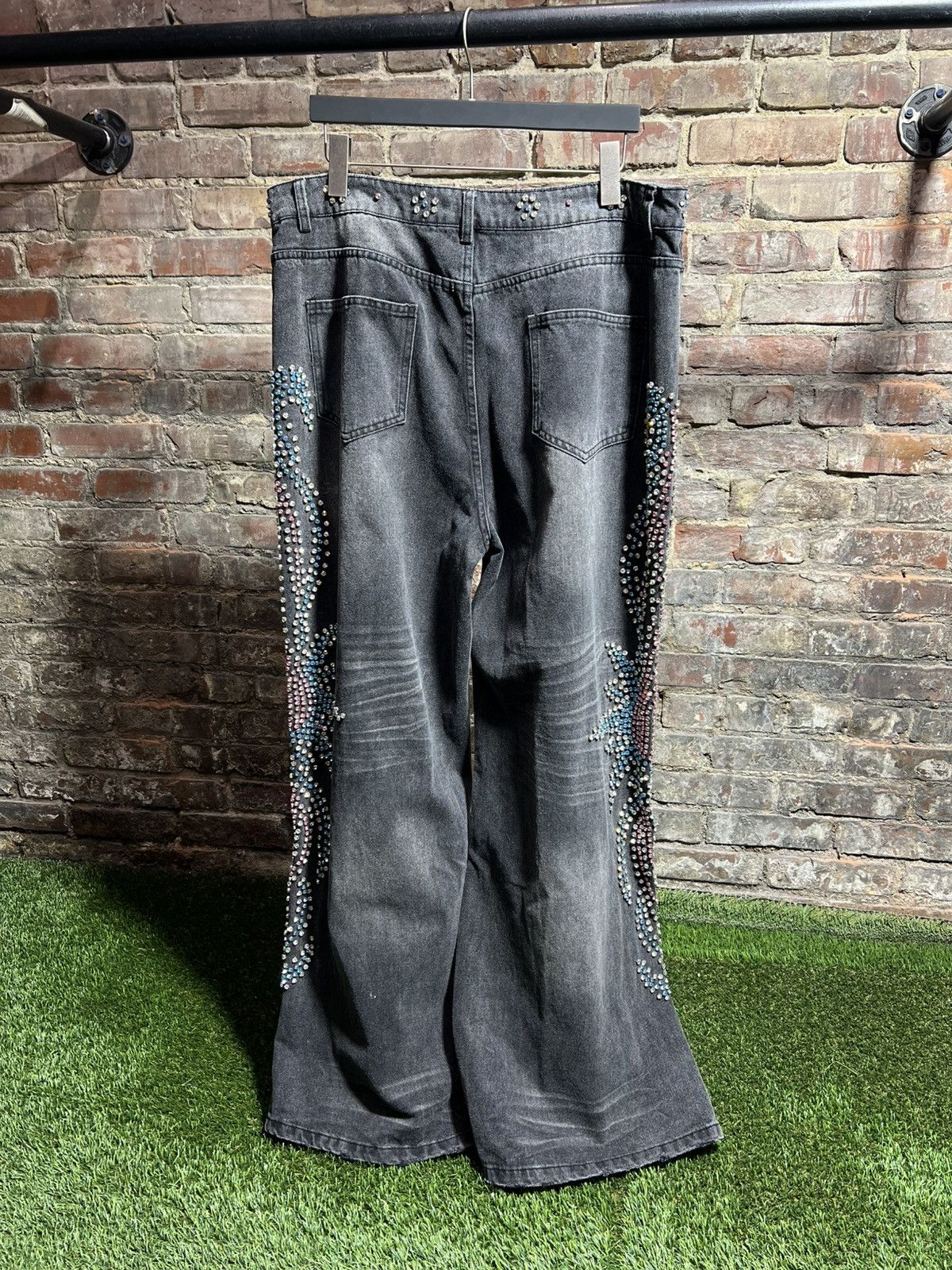 Vale Vale State Crystal Denim Black Size US 34 / EU 50 - 3 Thumbnail