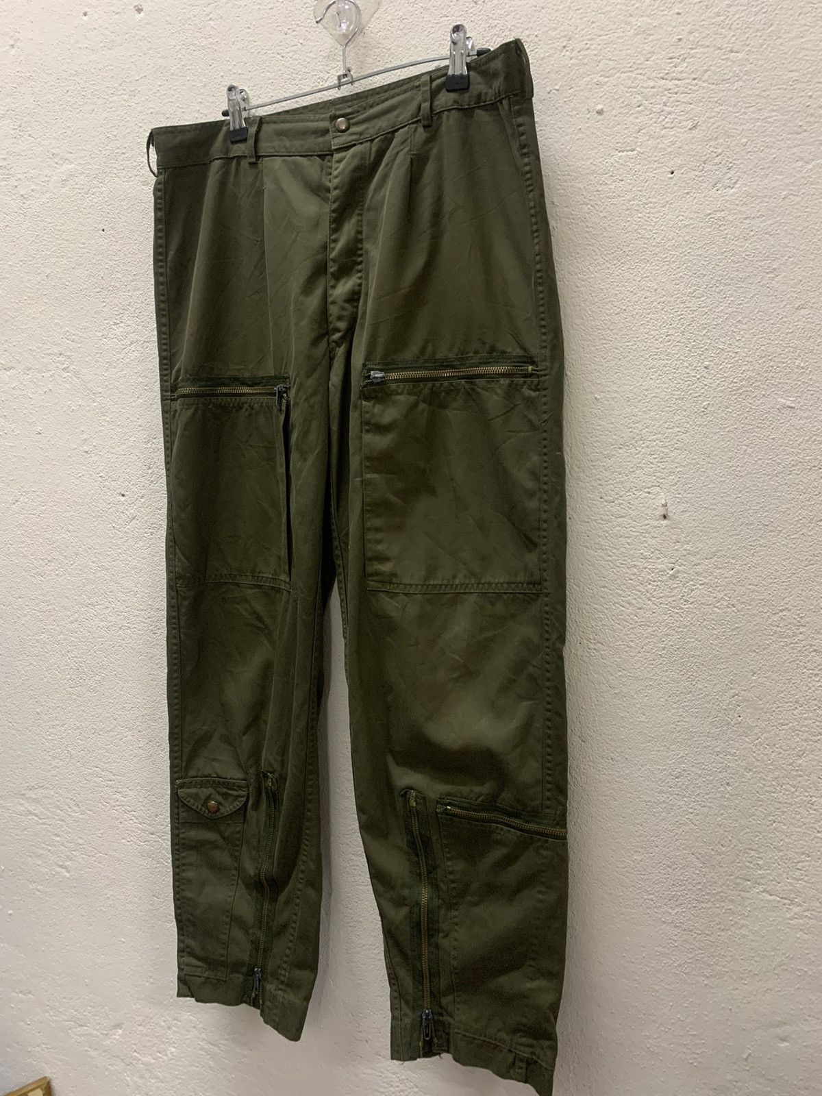 Japanese Brand × Vintage Vintage Italian Army Paratroopers Pants Size US 33 - 3 Thumbnail