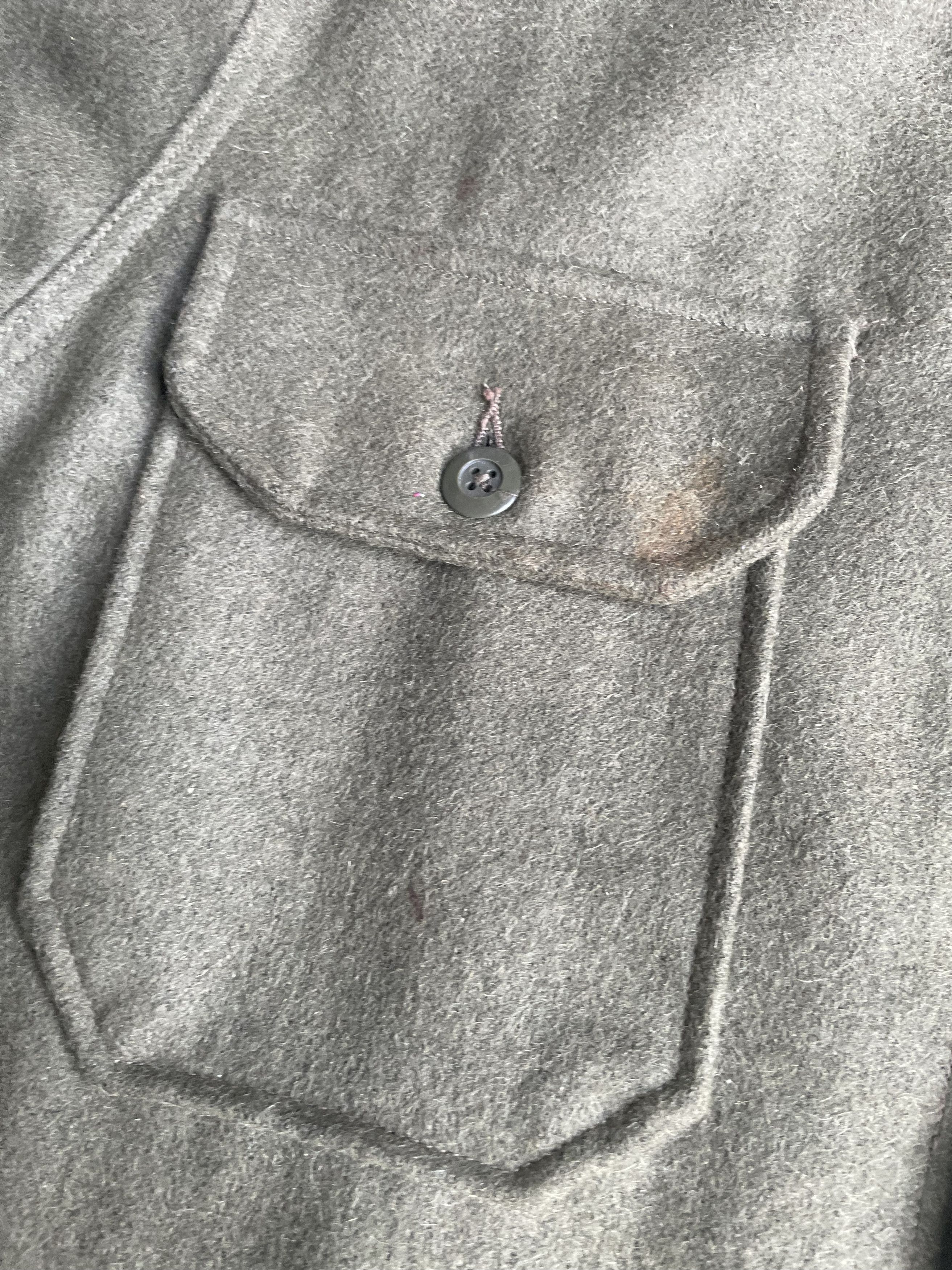 Other Vintage USMC Wool Shirt Size US L / EU 52-54 / 3 - 8 Thumbnail