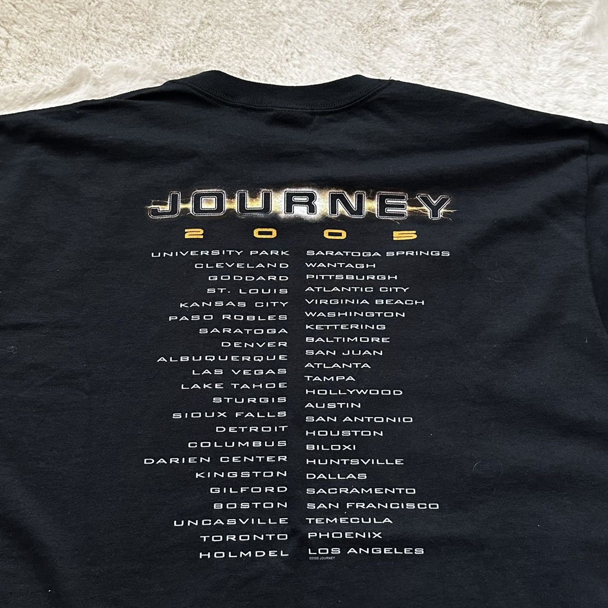 Band Tees vintage journey bandtee Size US L / EU 52-54 / 3 - 4 Thumbnail