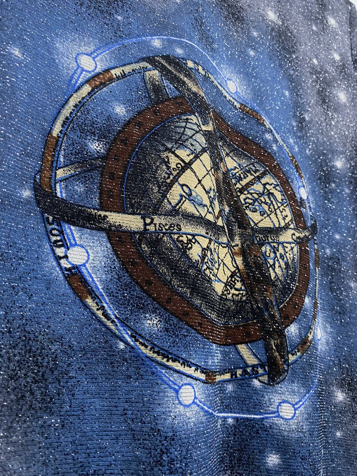 Designer Vintage JpG style compass galaxy glitter mesh t-shirts Size US M / EU 48-50 / 2 - 6 Thumbnail