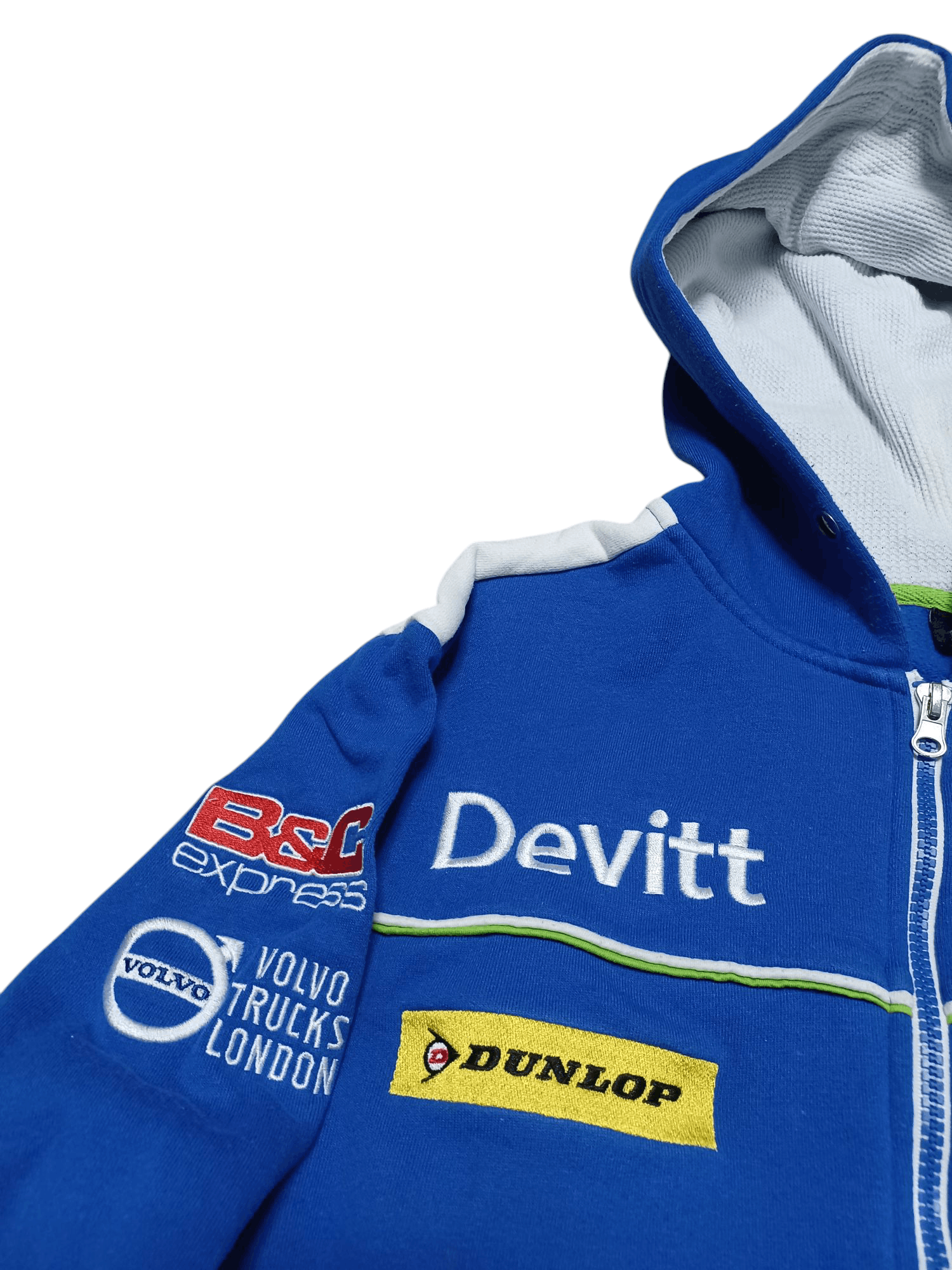 Formula 1 KAWASAKI BRITSH TRUCKS MOTORSPORT ISLE OF MAN ZIP HOODIE Size US L / EU 52-54 / 3 - 2 Thumbnail