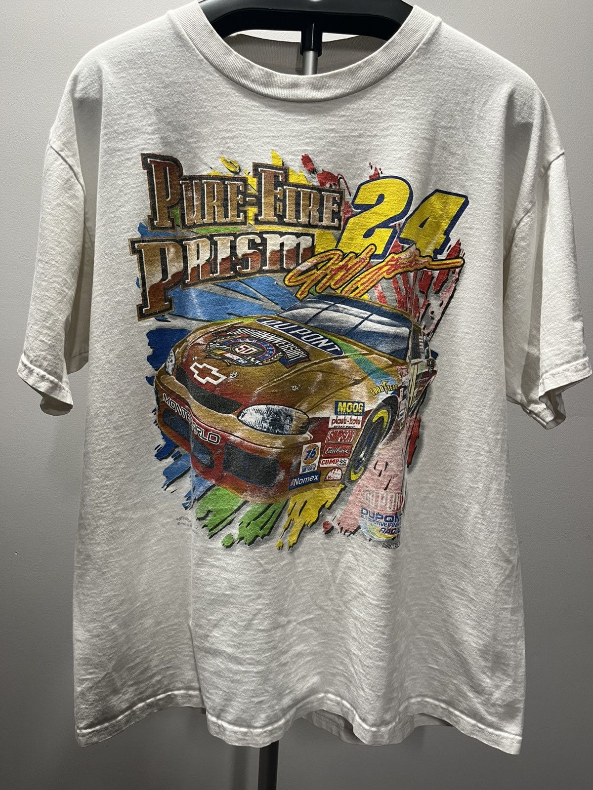 Vintage 1996 Chase Nascar Racing T Shirt Size US XL / EU 56 / 4 - 6 Thumbnail