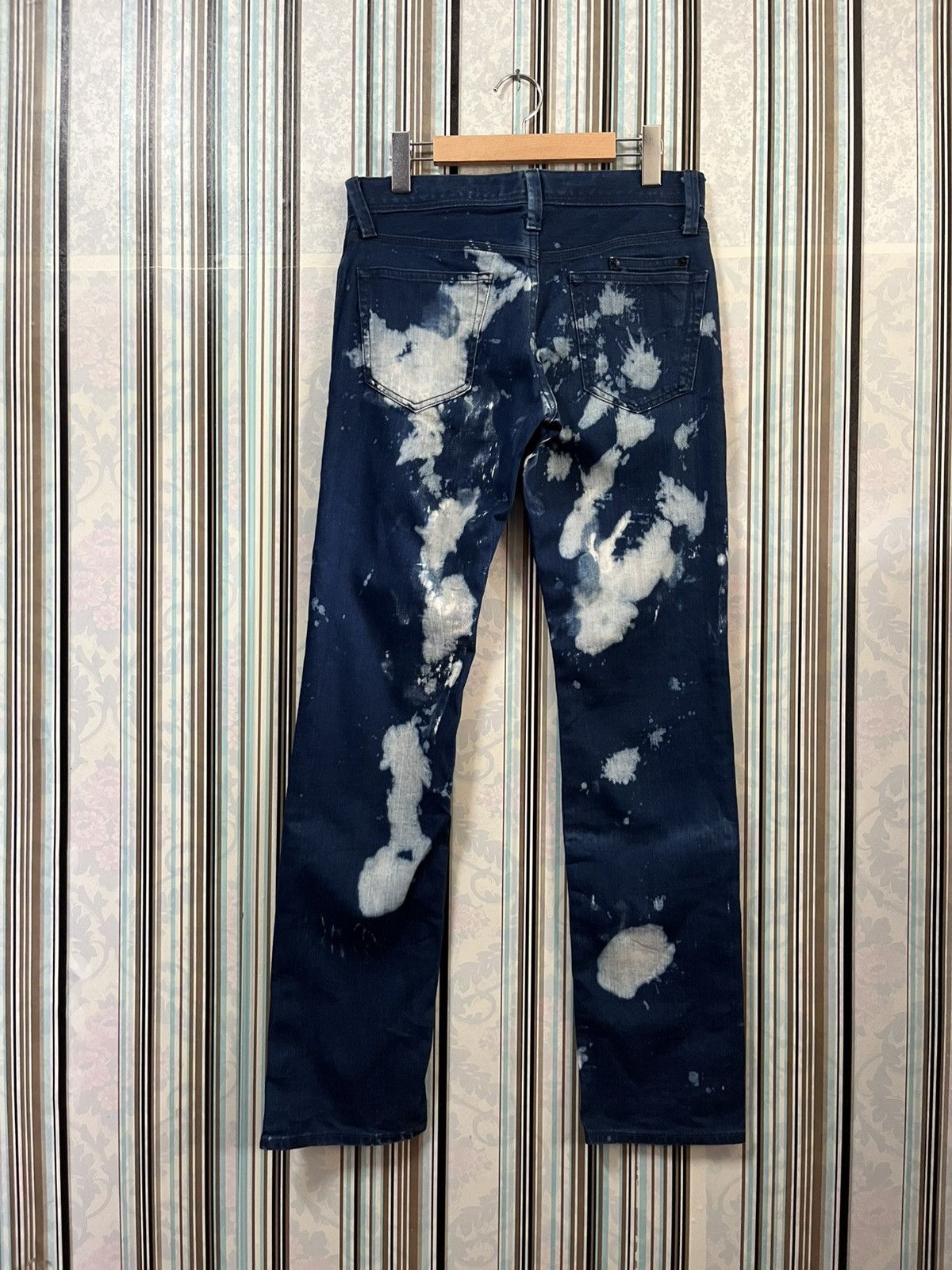Jil Sander 2000s uniqlo J+ splash acid wash skinny for straight #I3 Size US 30 / EU 46 - 2 Thumbnail