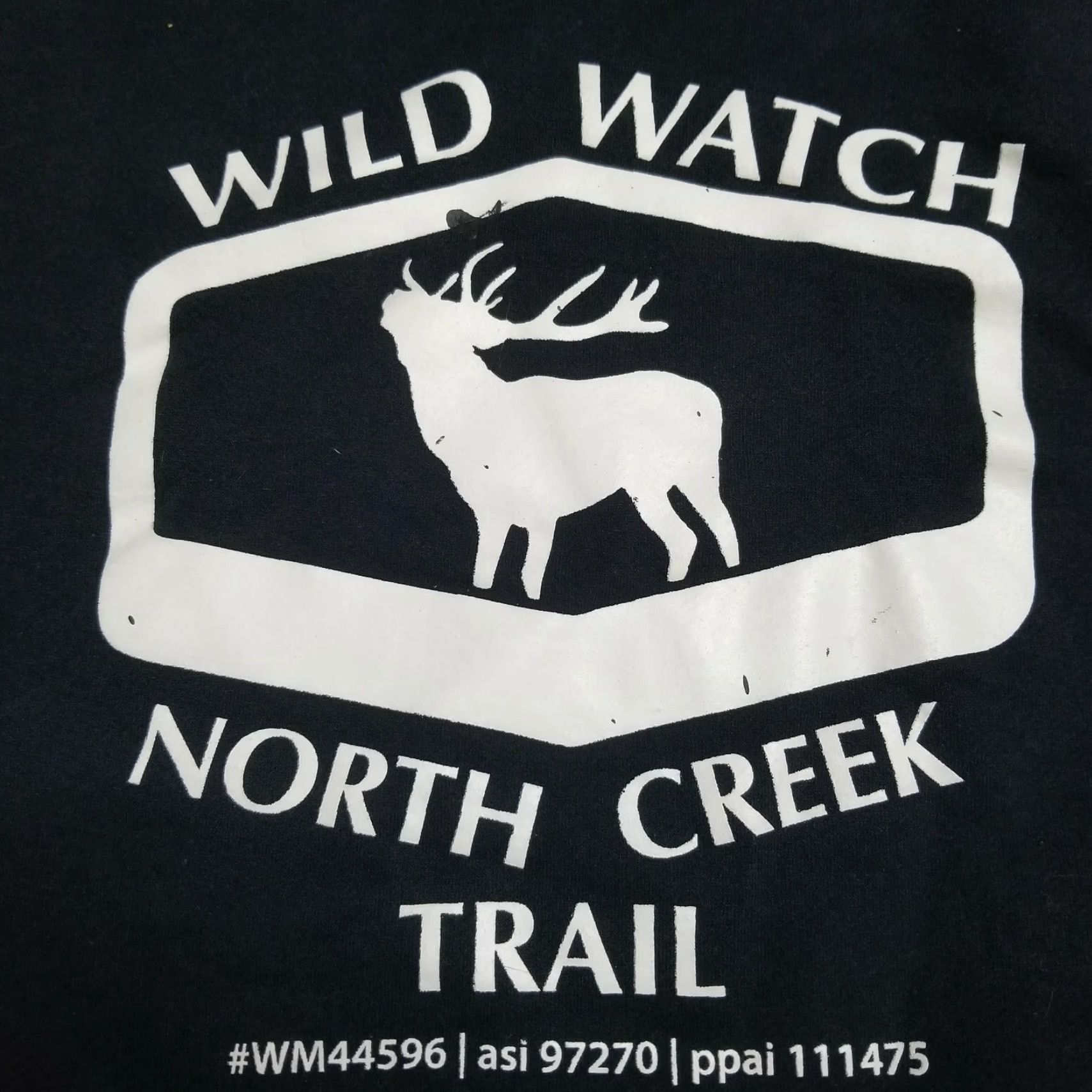 Swatch VINTAGE Yazbek Moose Crewneck Sweatshirt XL Men Black Graphic Print 90s Wildlife Watch North Creek Trail Size US XL / EU 56 / 4 - 6 Thumbnail