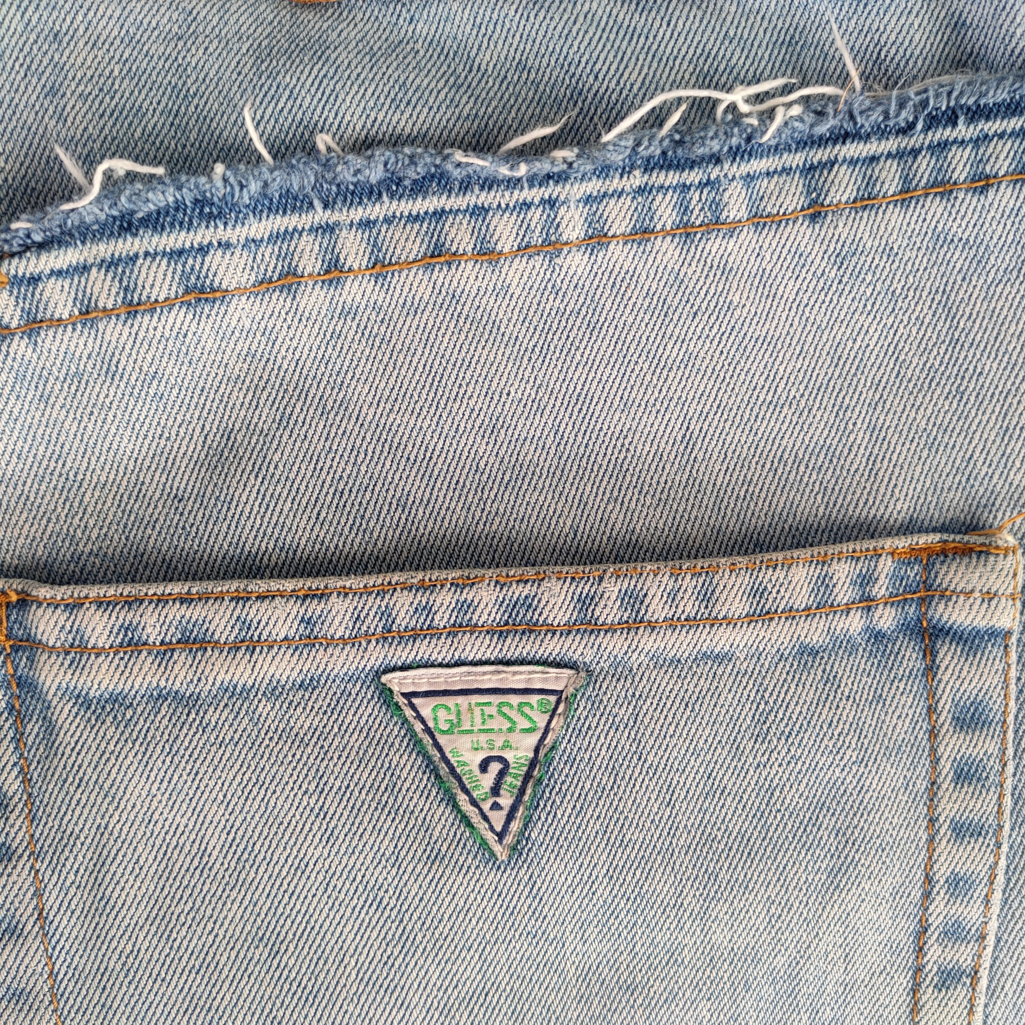 Guess VINTAGE GUESS USA FADED BLUE JEANS DENIM PANTS Size US 36 / EU 52 - 14 Thumbnail