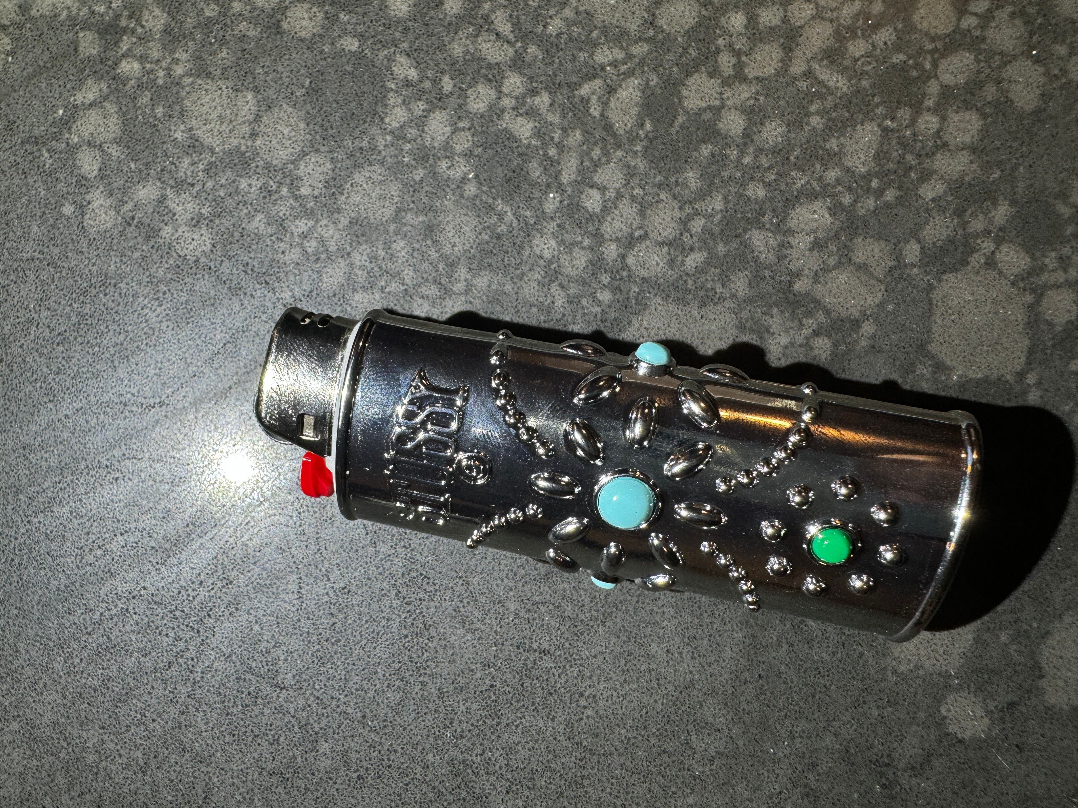 Stussy Metal Bejeweled - Lighter Case | Grailed