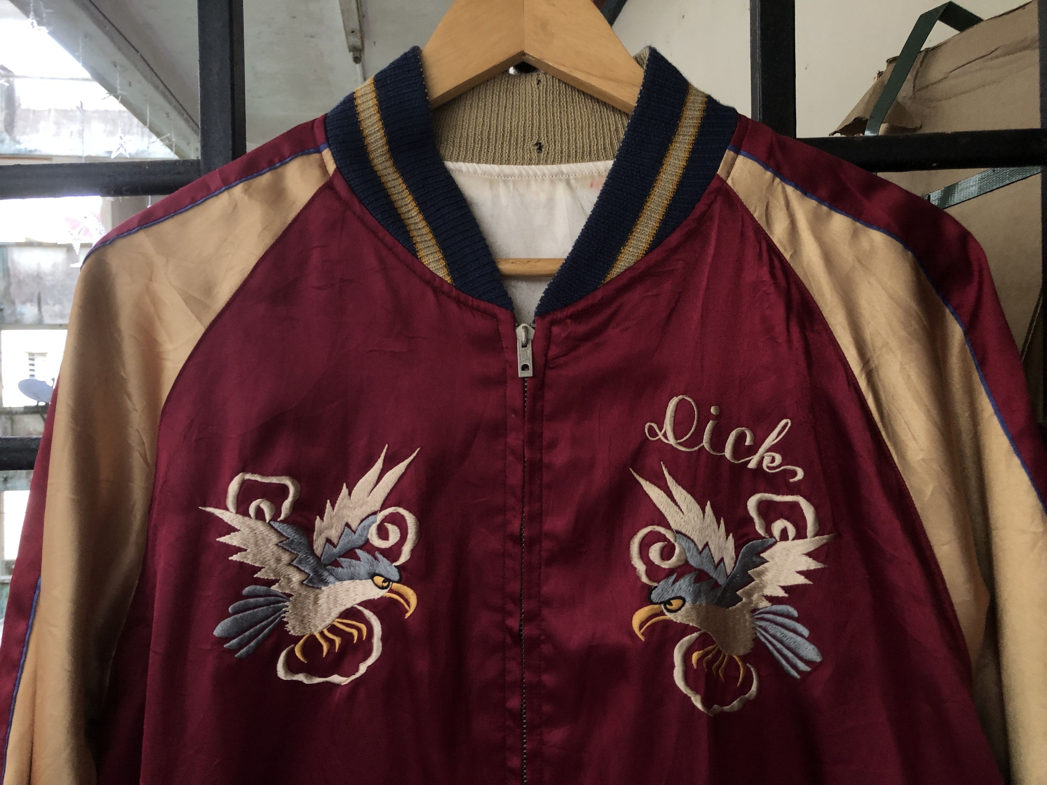 Tailor Toyo Vintage Tailor Toyo USAF Reversible Sukajan Jacket Size US L / EU 52-54 / 3 - 2 Thumbnail