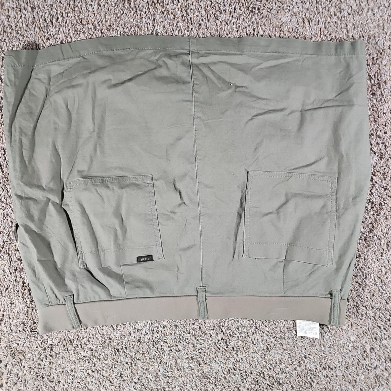 Lee Lee Sz 20 Green Skort Skirt Size 42" / US 20 - 6 Thumbnail
