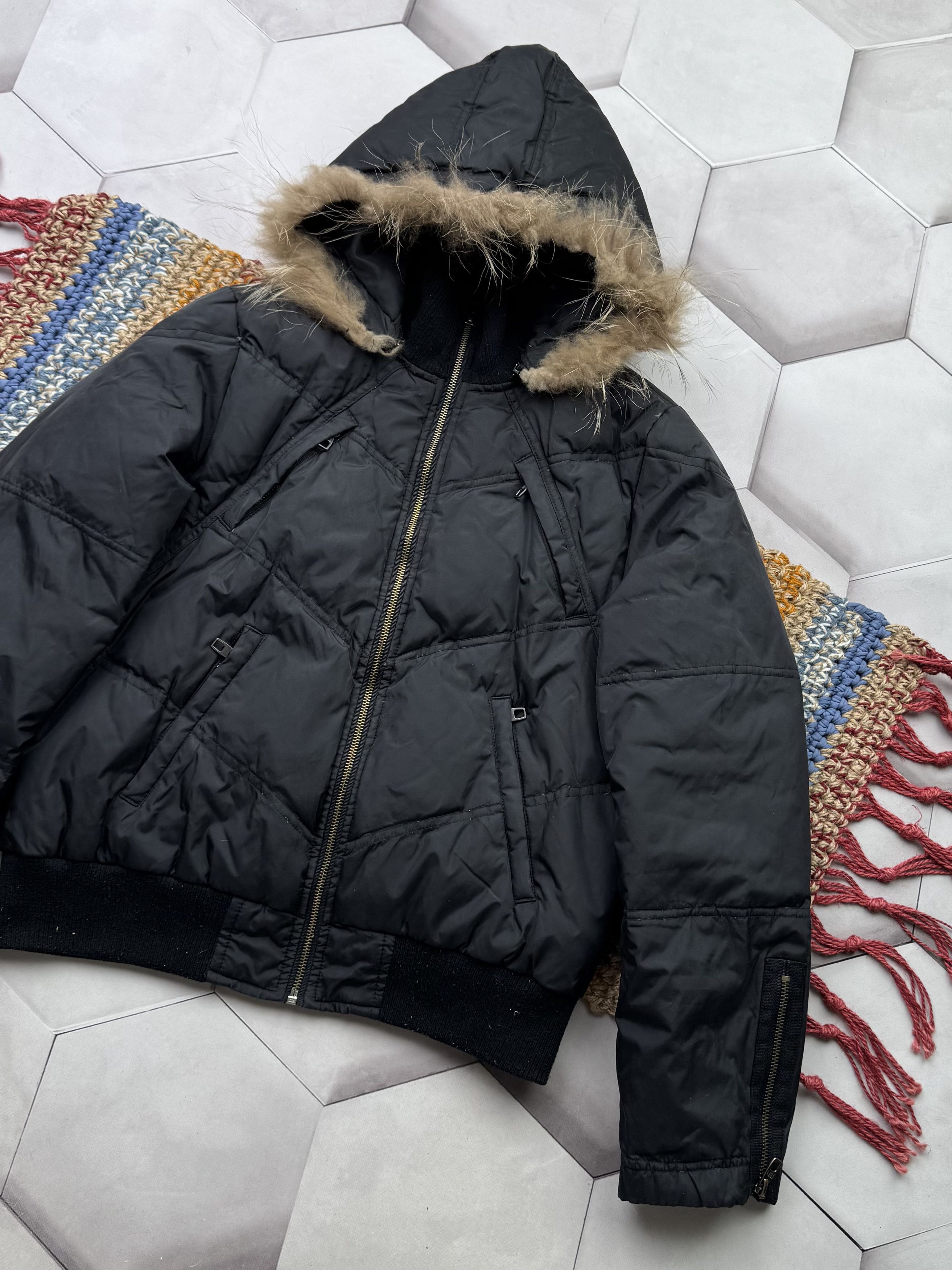 Japanese Brand Vintage Cropped Down Puffer Jacket (E4) Size M / US 6-8 / IT 42-44 - 3 Thumbnail