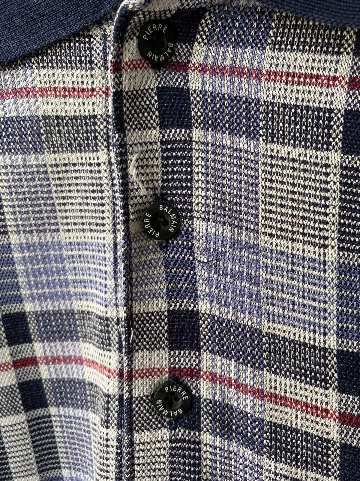 Pierre Balmain × Vintage 1990s - Pierre Balmain Paris Button Up Shirt Size US L / EU 52-54 / 3 - 9 Thumbnail