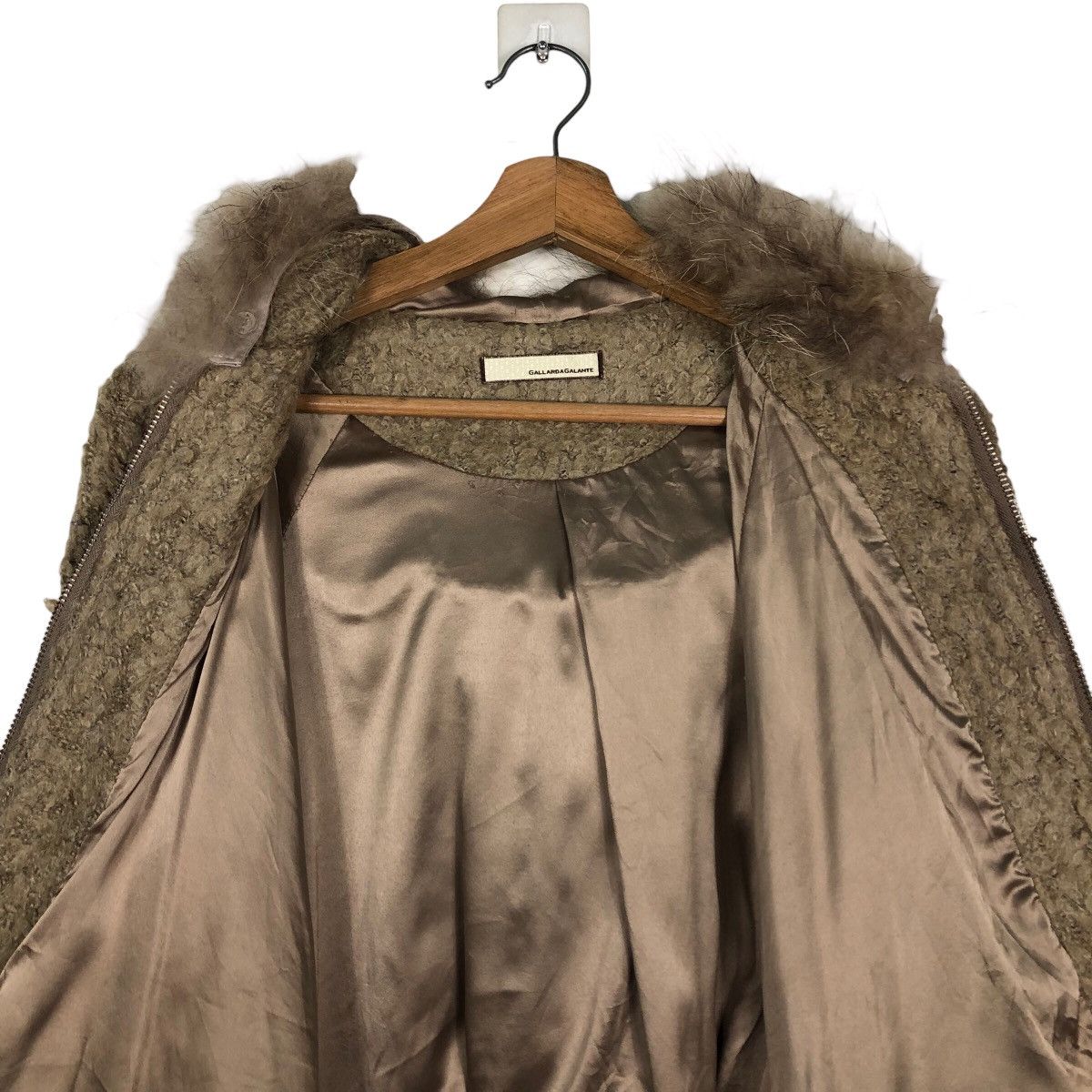 Japanese Brand 🔥VINTAGE OVERSIZED JACKET GALLARDAGALANTE MINK FUR HOODIE Size US M / EU 48-50 / 2 - 15 Thumbnail