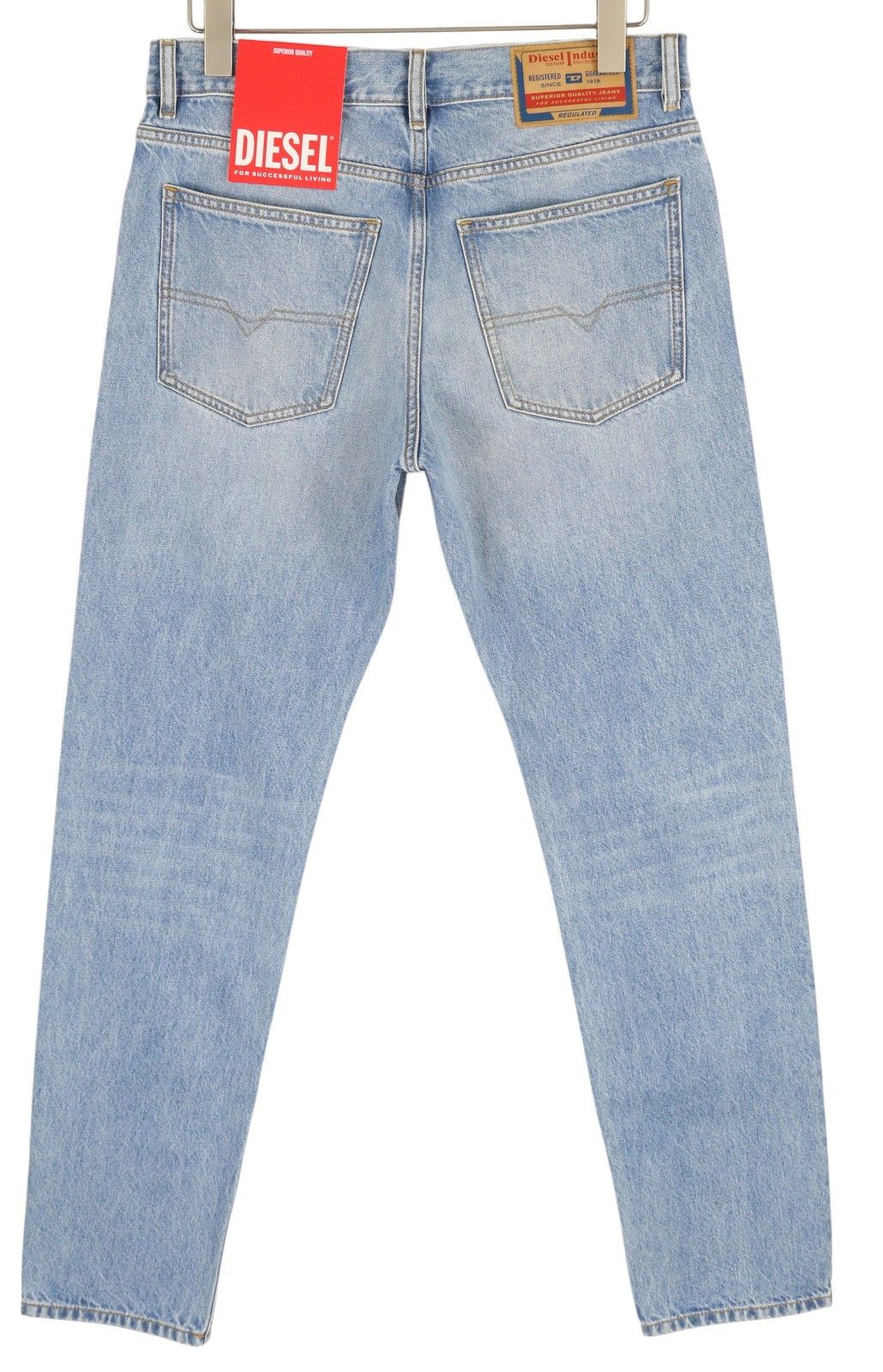 Diesel 1995 D-SARK 09I29 W31/L32 Blue Slim Straight 85403 Size US 31 - 4 Thumbnail
