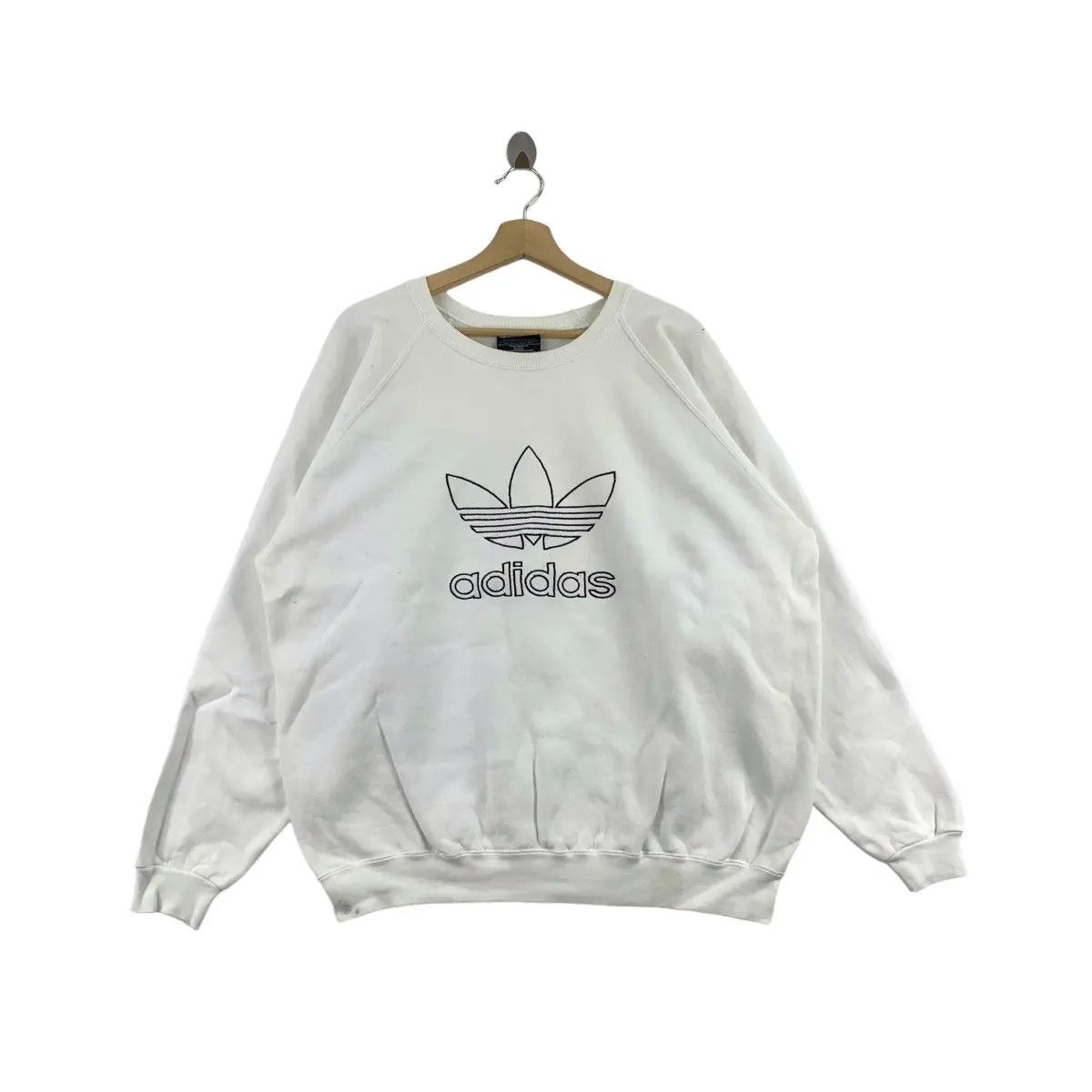 Adidas Vintage 90’ ADIDAS ORIGINALS Trefoil Logo Made In USA Size M / US 6-8 / IT 42-44 - 1 Thumbnail