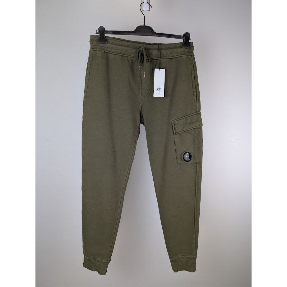 C.P. Company o1rshd1 Brushed Emerized Diagonal Sweatpants Cargo Pant Size US 34 / EU 50 - 1 Thumbnail