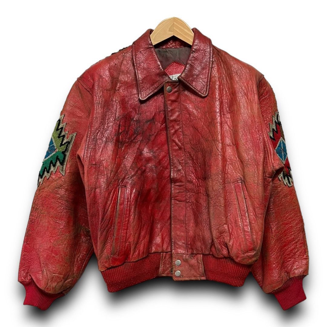 Avirex × Avirex Varsity Jacket × Varsity Jacket RARE AVIREX