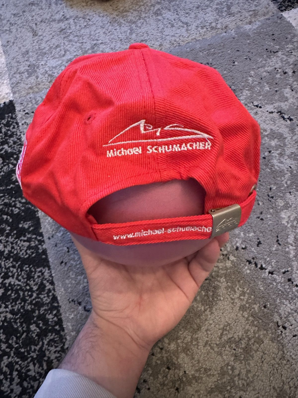 Ferrari Rare VTG Ferrari by Michael Schumacher Official Dekra Cap Size ONE SIZE - 5 Thumbnail