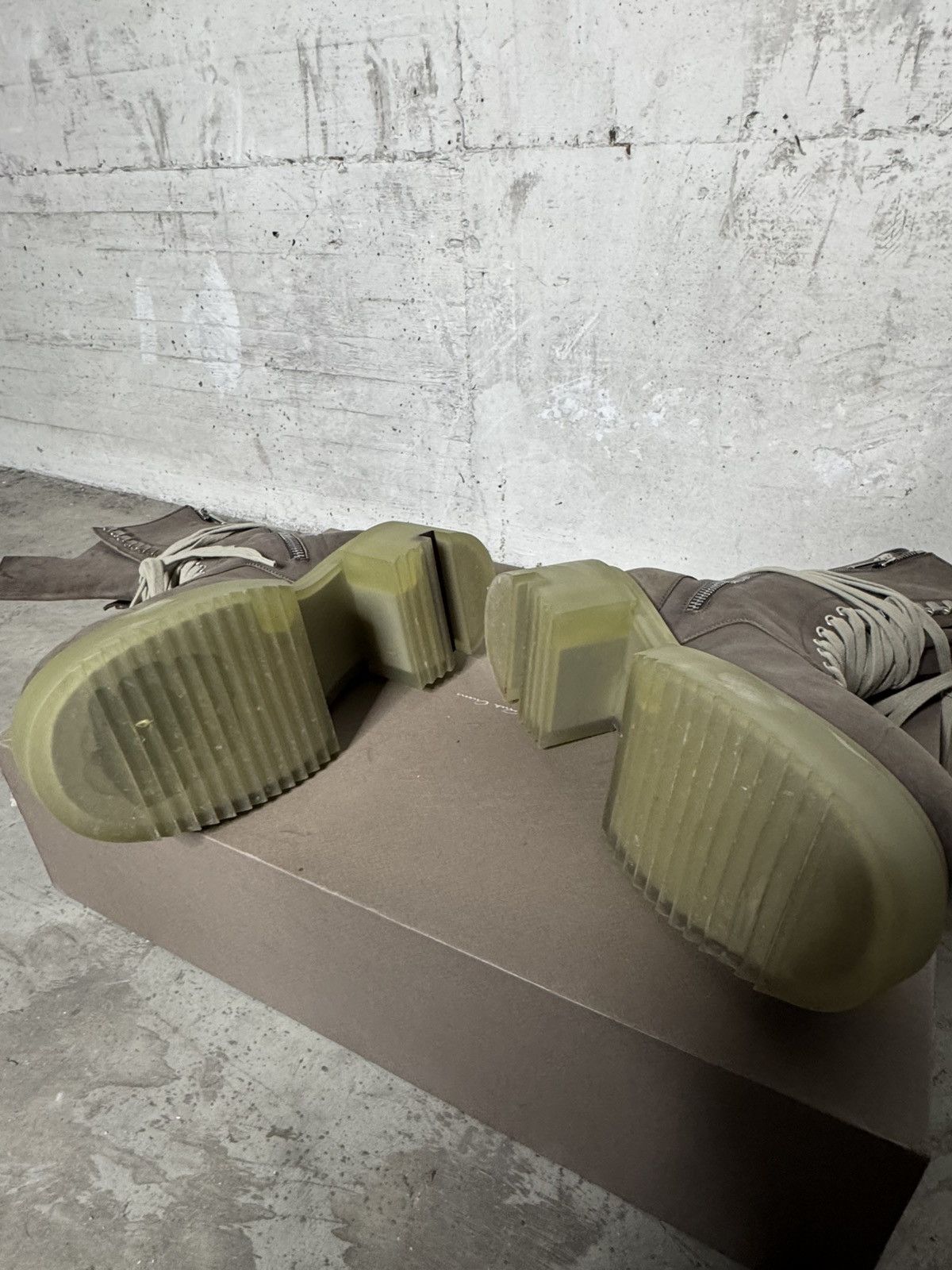 Rick Owens Rick Owens Army bogun 44 UK10.5 Sample 1/1 mega laced Size US 10.5 / EU 43-44 - 12 Thumbnail