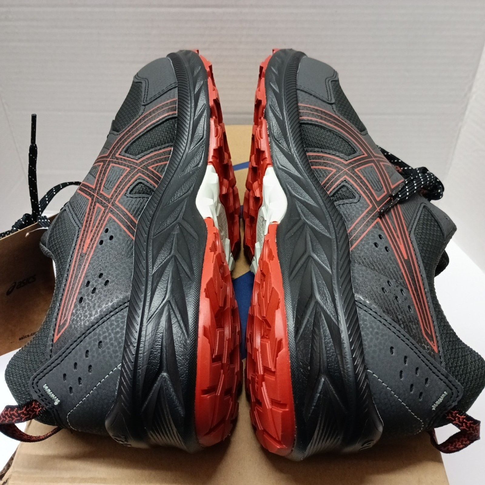 Asics ASICS Gel-Venture 9 Shoes Men's Size 11 Wide (4E) Gray Red Size US 11 / EU 44 - 7 Thumbnail