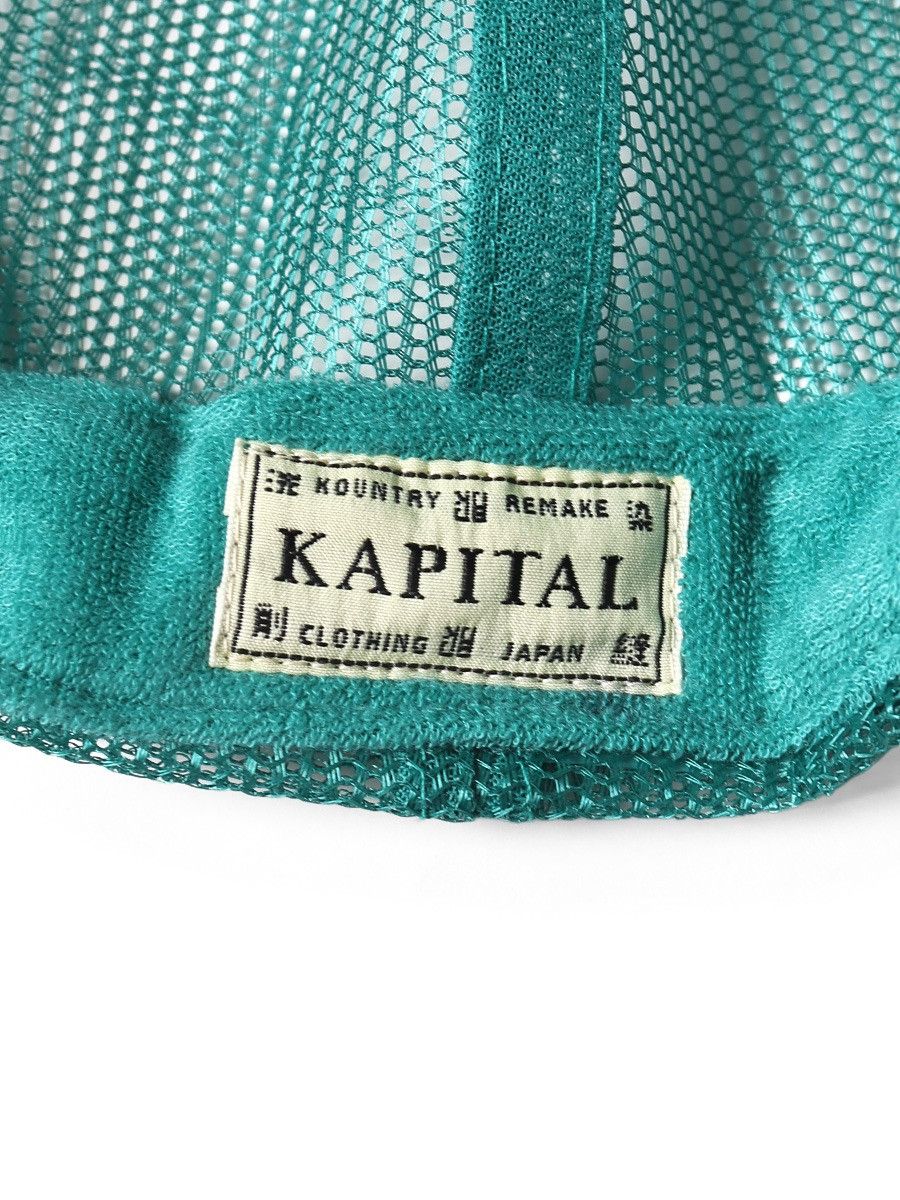 Kapital KAPITAL LIFE KAPRICCIO MESH TRUCKER CAP hat Size ONE SIZE - 7 Thumbnail