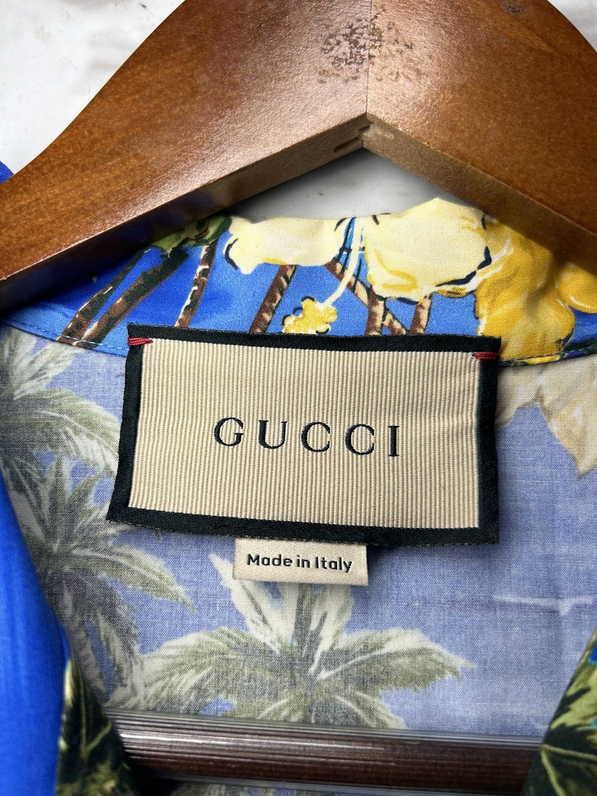 Gucci Gucci Floral Hawaii button shirt Size US XL / EU 56 / 4 - 4 Thumbnail