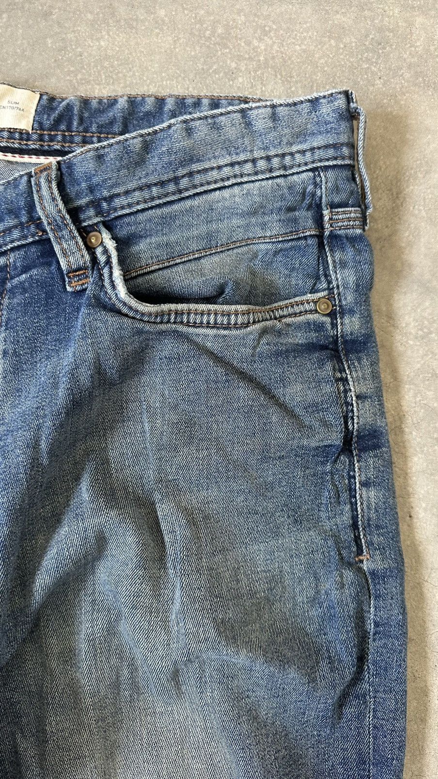 Springfield VINTAGE SPRINGFIELD RECONSIDED SELVEDGE DENIM PANT Size US 34 / EU 50 - 7 Thumbnail
