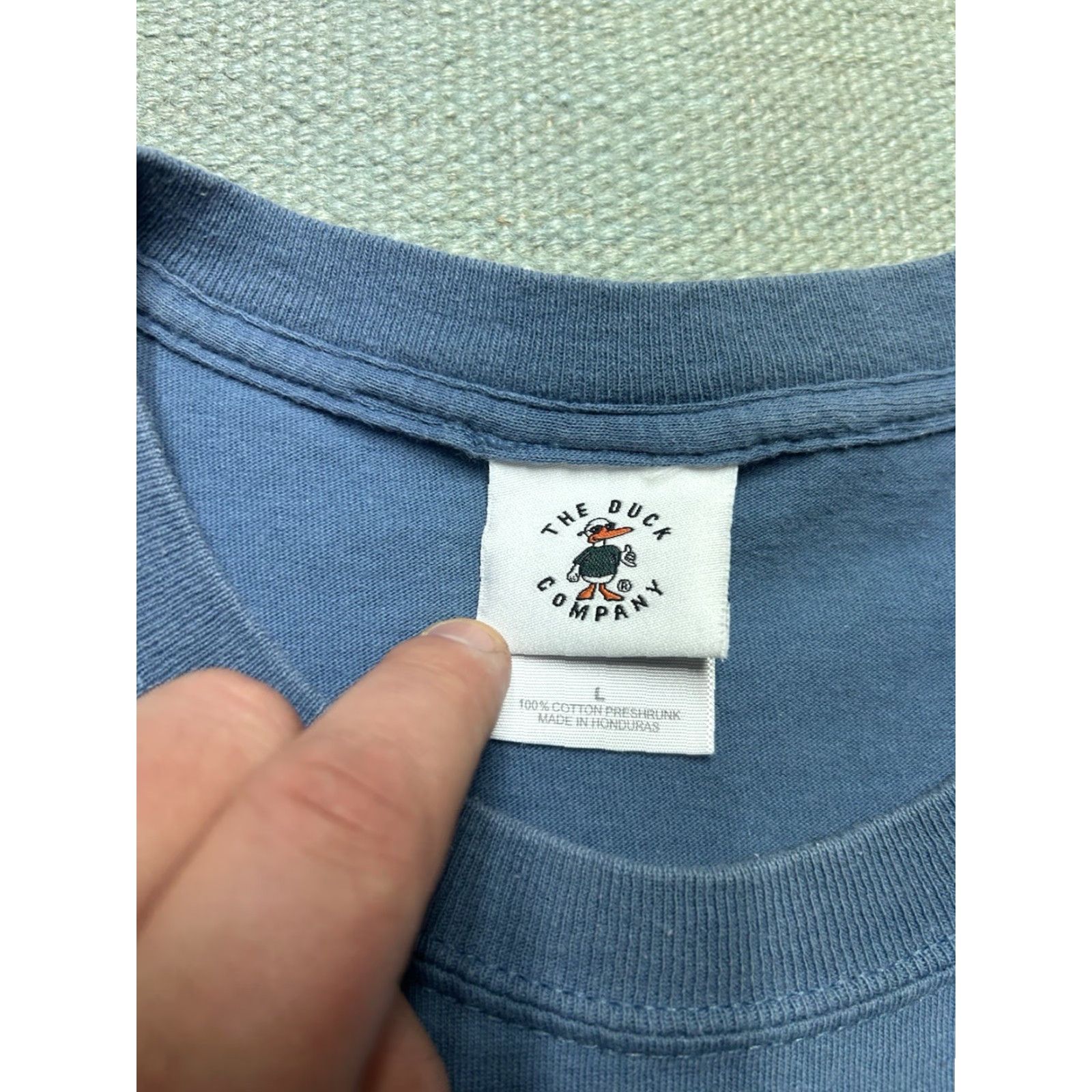 Vintage VINTAGE Animal T-Shirt Whale Watchers Save the Humans Funny Holland Large Men Blue (note: since we cannot add new words, ensure no extra punctuation) Size US L / EU 52-54 / 3 - 3 Thumbnail