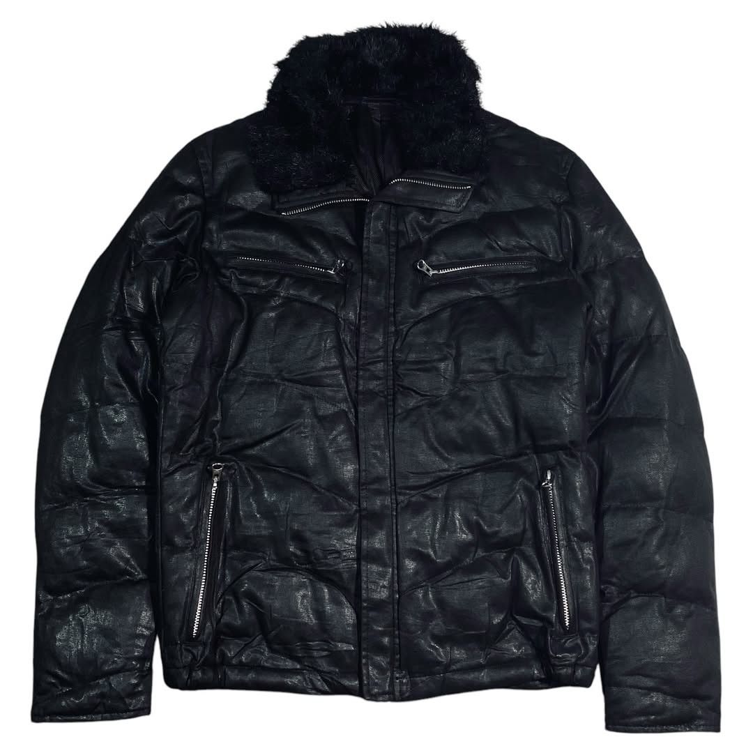 Designer Abahouse fur collar jacket Size US M / EU 48-50 / 2 - 1 Thumbnail