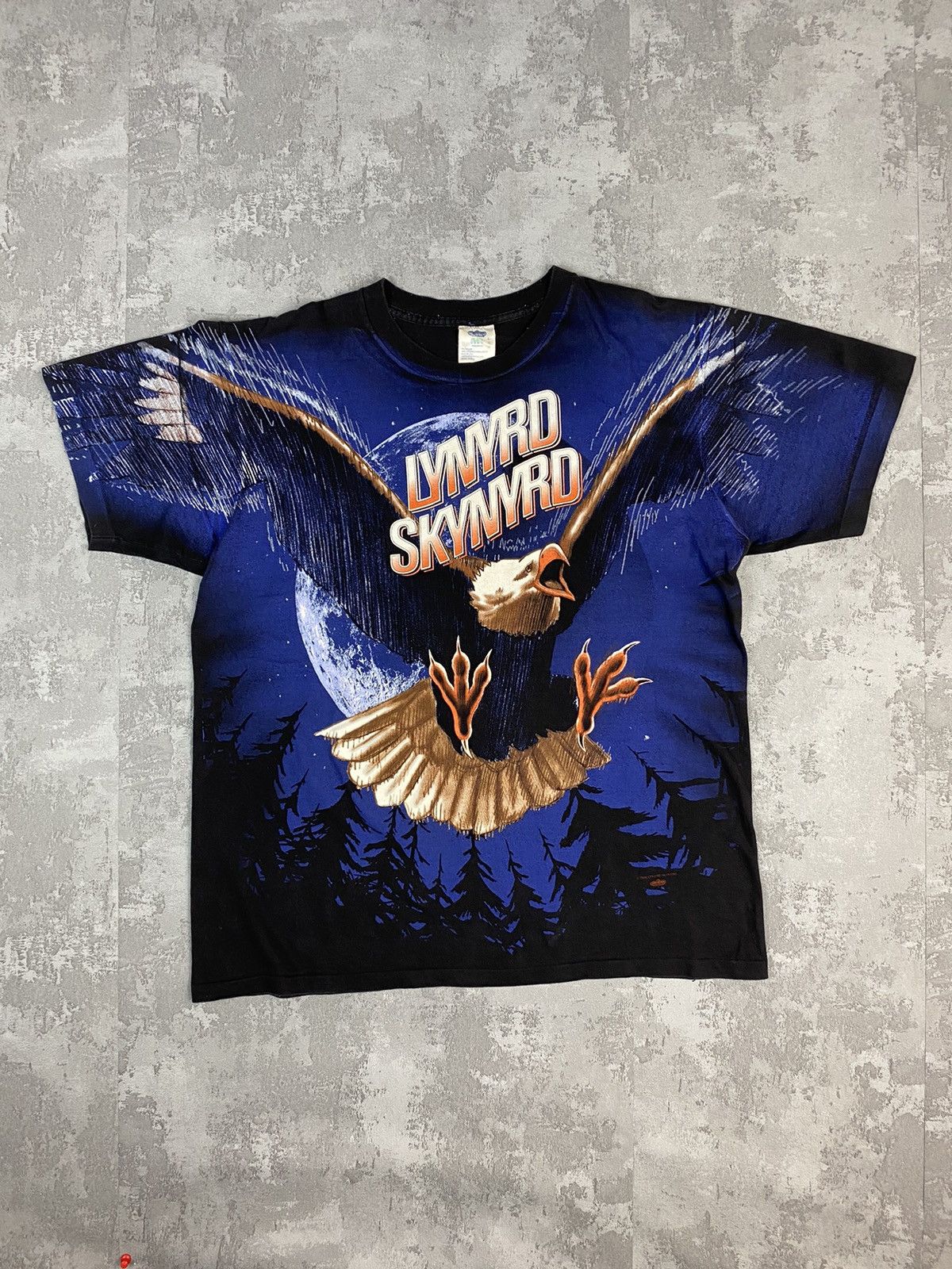 1996 Lynyrd Skynyrd All Over Print Tour Tee