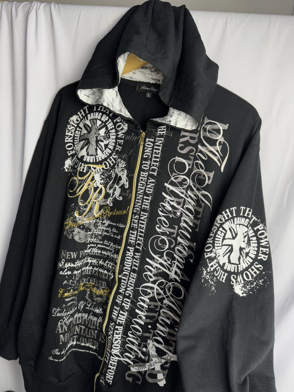If Six Was Nine Timestep Poem Hoodie Japanese Ifsix Lgb Styled Size US L / EU 52-54 / 3 - 1 Thumbnail