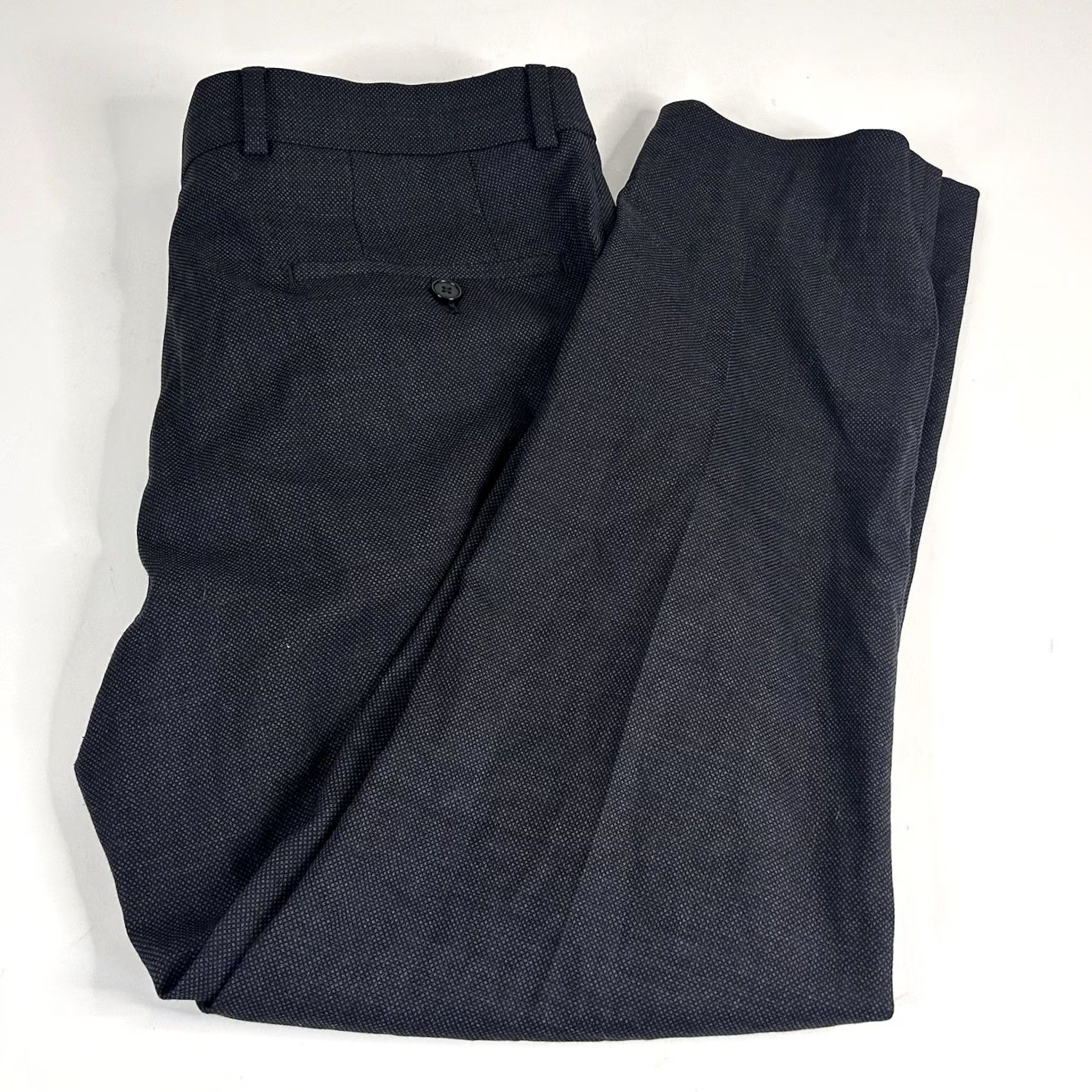 Original Penguin Original Penguin Pants Gray Wool Blend Flat Front Dress 32x28 Mens Formal Size US 32 / EU 48 - 2 Thumbnail