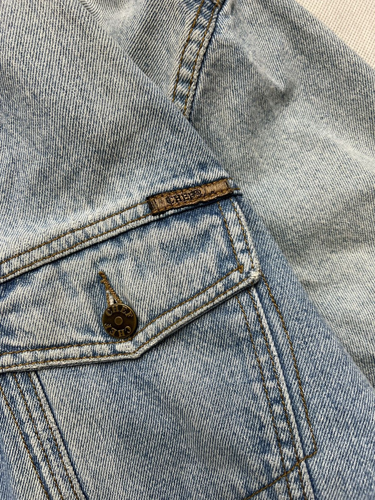 Vintage Baggy Jacket Jeans Chef Vintage 90’s Boxy Fit Size US L / EU 52-54 / 3 - 4 Thumbnail