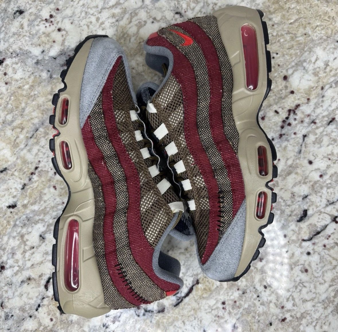 Nike Size 8.5-Nike Air Max 95 Freddy Krueger LIGHTLY WORN NO BOX Size US 8.5 / EU 41-42 - 13 Thumbnail