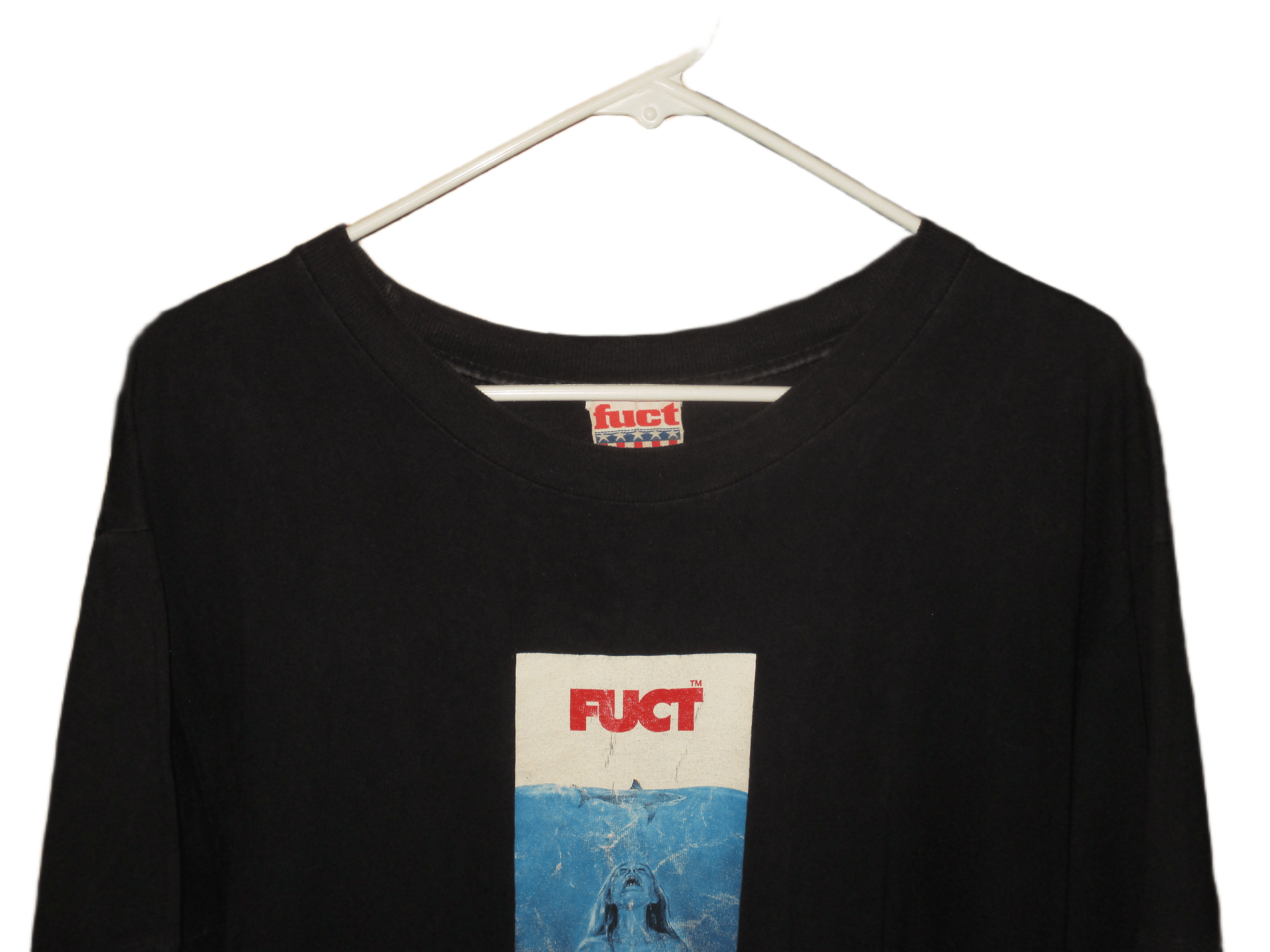 FUCT Rare Vintage 1990s Fuct Archival Skate Rave Hip Hop T Shirt Size US L / EU 52-54 / 3 - 2 Thumbnail