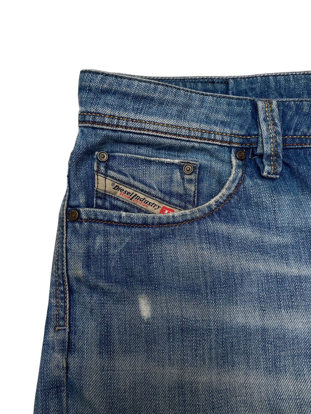 Diesel Vintage Brand Diesel Industry Jeans 1990s Size US 35 - 9 Thumbnail
