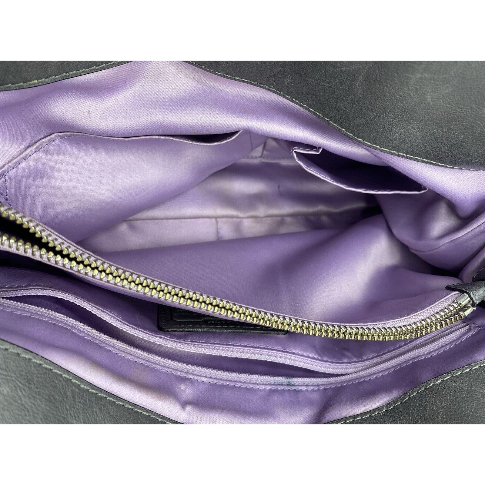 Coach Coach Leather Pleated D0973-13934 Gray Shoulder Bag Size ONE SIZE - 5 Thumbnail