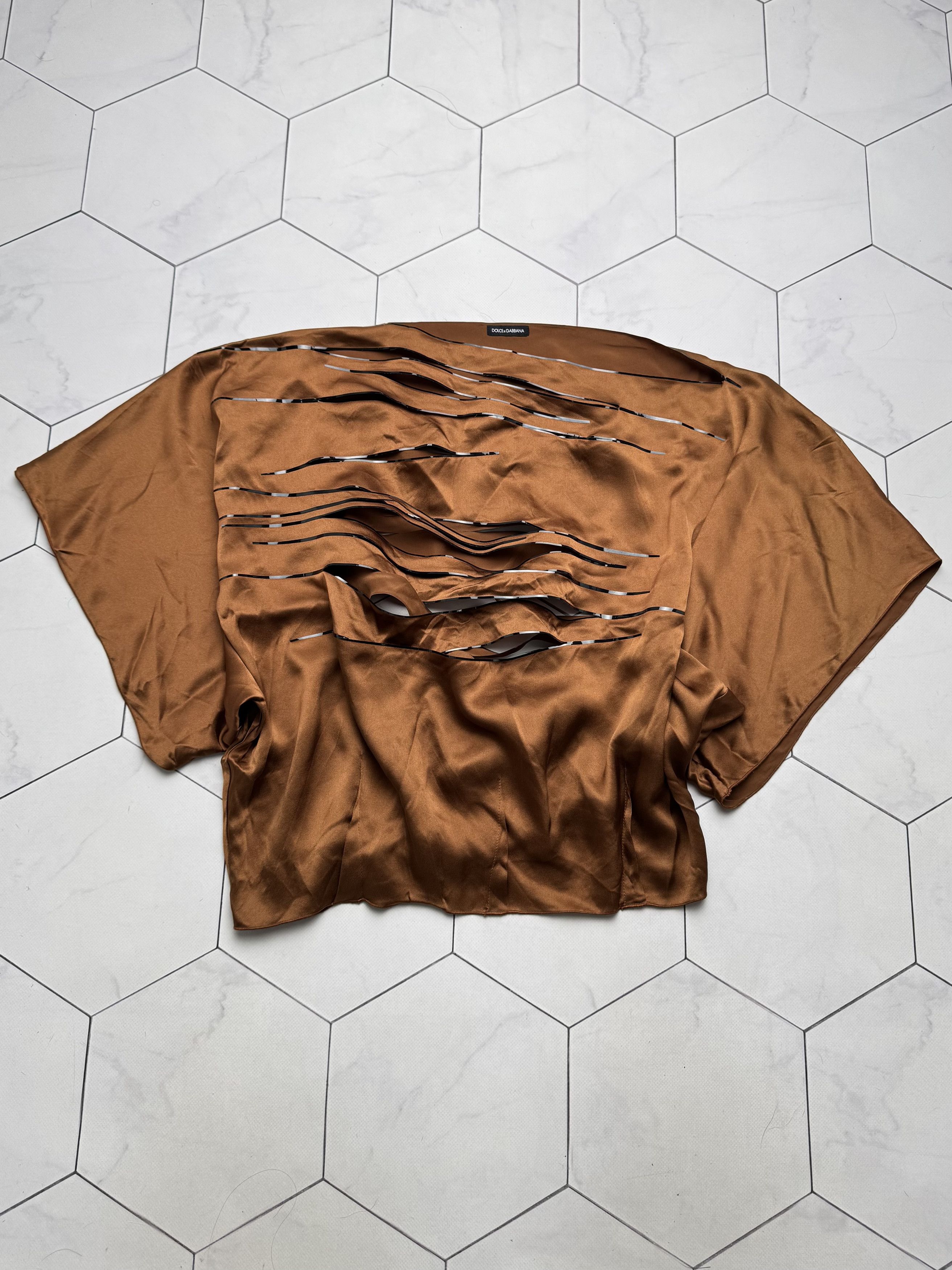 Dolce&Gabbana Vintage Silk Blouse(B409)