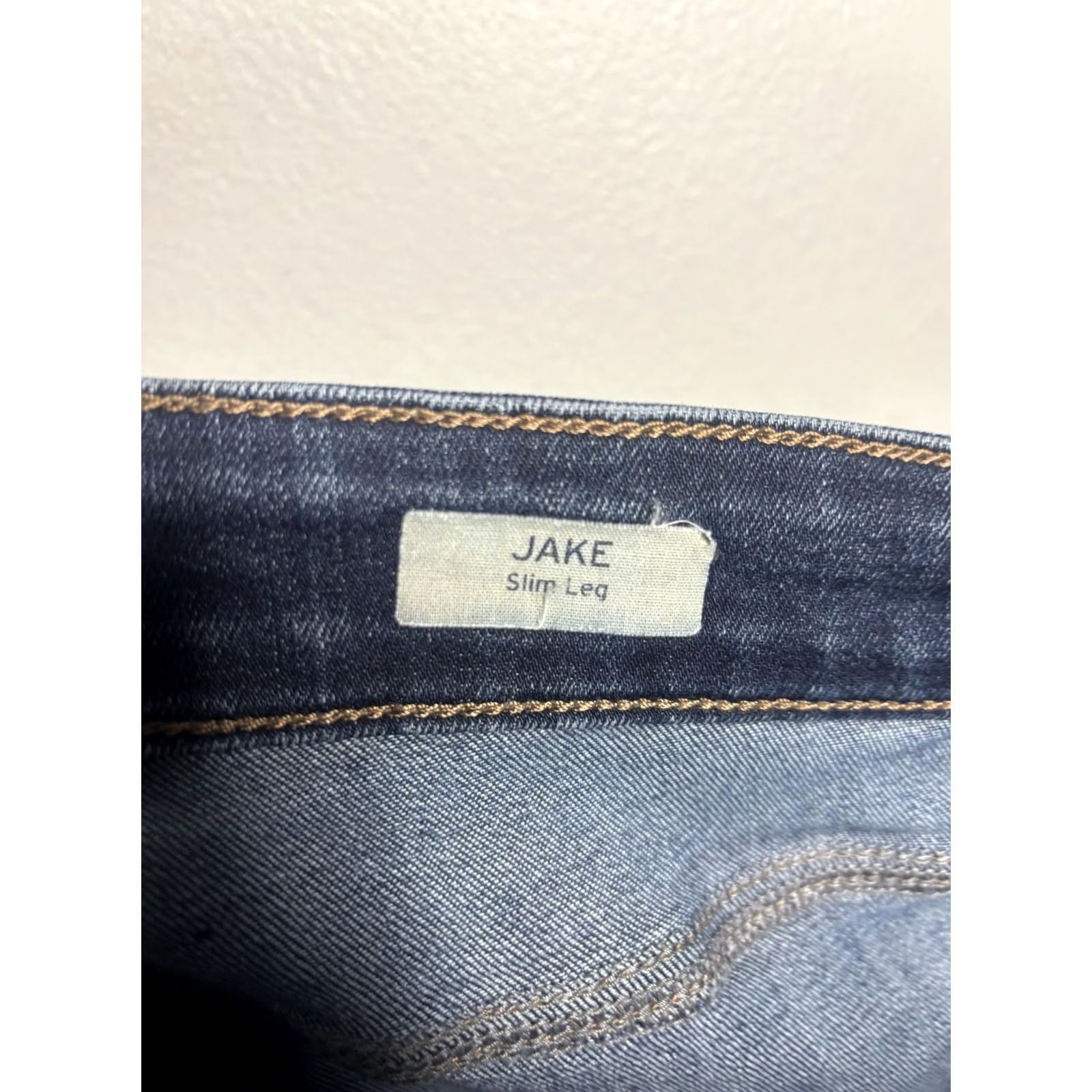 Mavi Mavi Jeans Mens 38 32 Blue Medium Wash Slim Tapered Distressed Denim Pants Size US 38 / EU 54 - 6 Thumbnail