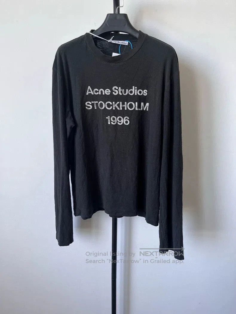 Acne Studios Acne Studios 1996 Series Long Sleeve Hoodie. Size US S / EU 44-46 / 1 - 1 Thumbnail