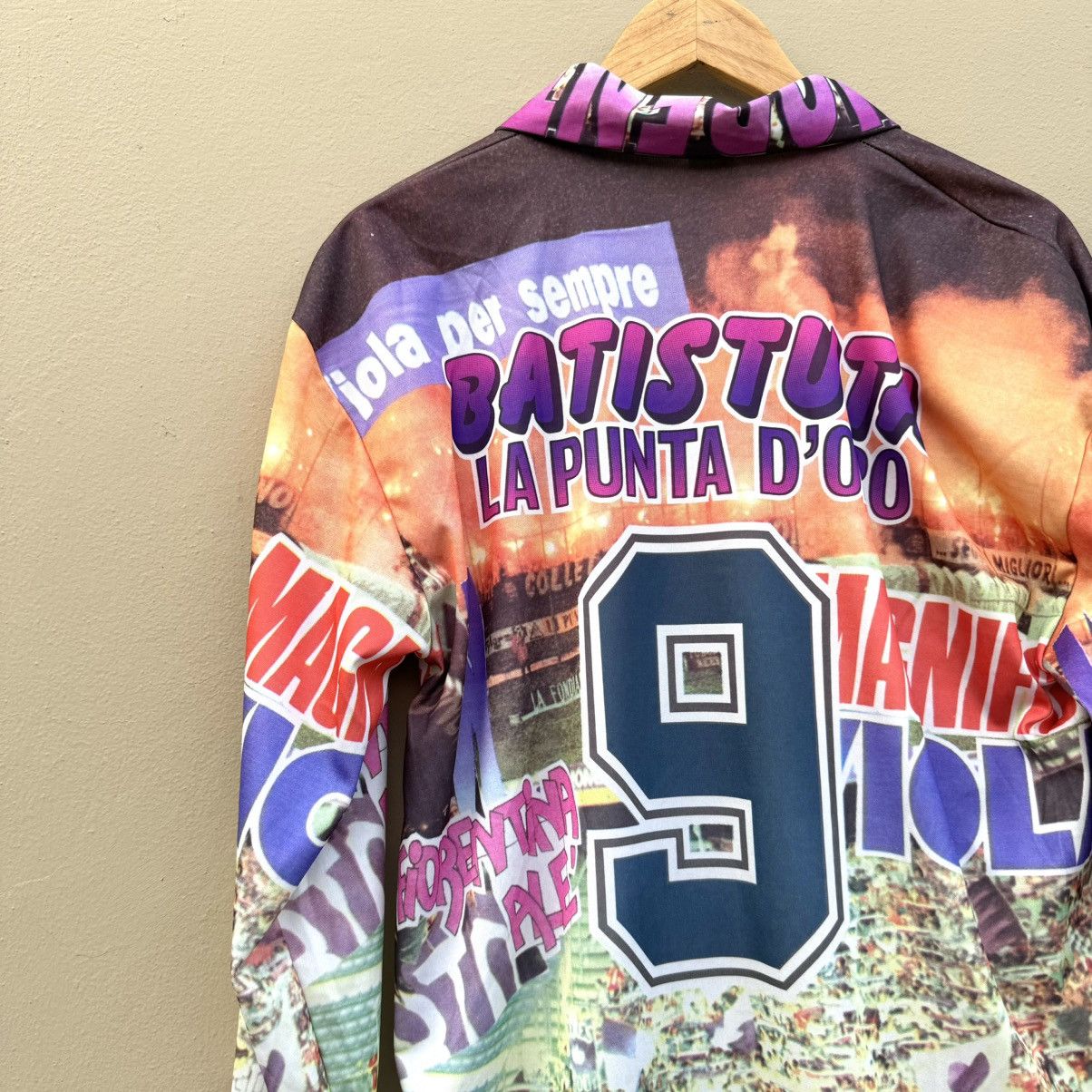 Vintage Vintage batistuta fiorentina football jersey very rare Size US XL / EU 56 / 4 - 4 Thumbnail