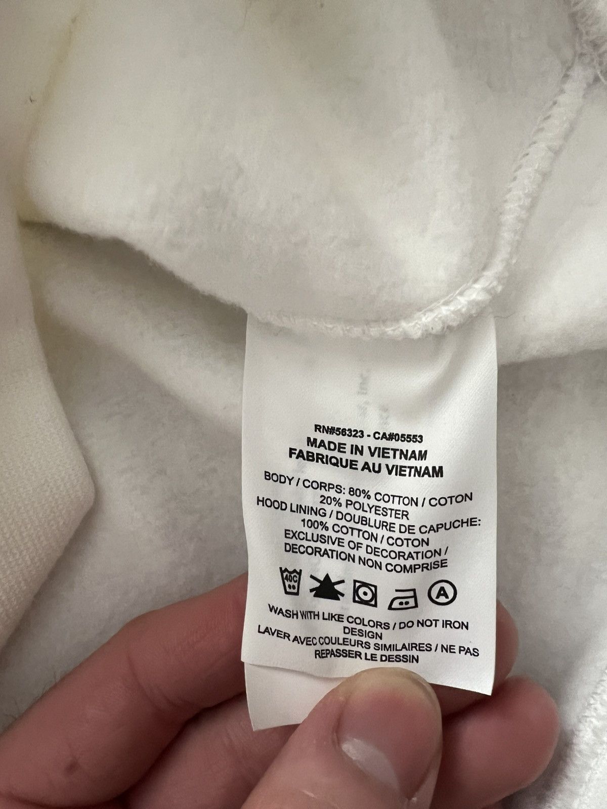 Nike Nike Golf Hoodie White Size Small Preowned Size US XL / EU 56 / 4 - 4 Thumbnail