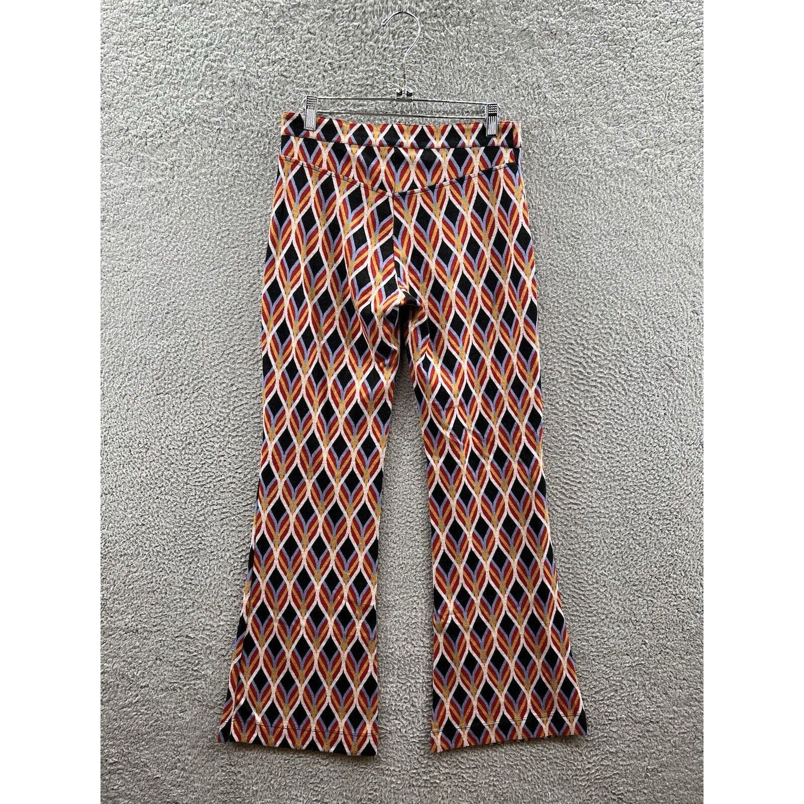 Free People Free People Jaquard Flares Pant Retro Knit MSRP $128 Size 4 Size 27" / US 4 / IT 40 - 2 Thumbnail