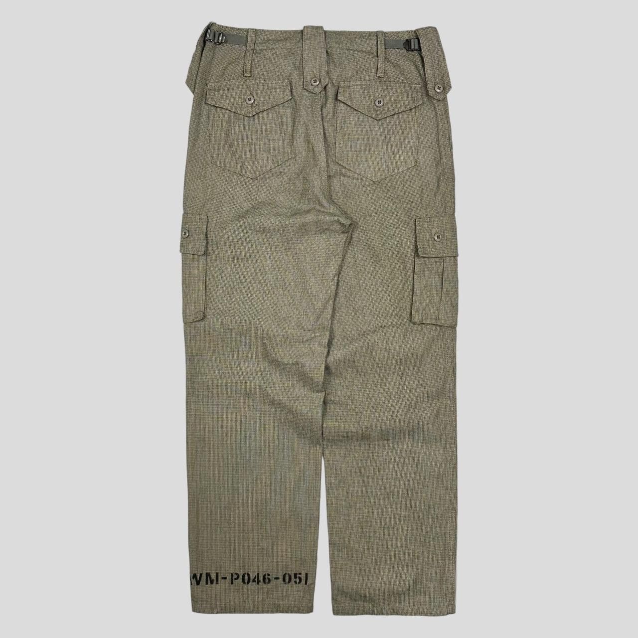 Junya Watanabe Junya Watanabe SS04 Houndstooth Prisoner Cargo’s - M Size US 32 / EU 48 - 1 Thumbnail