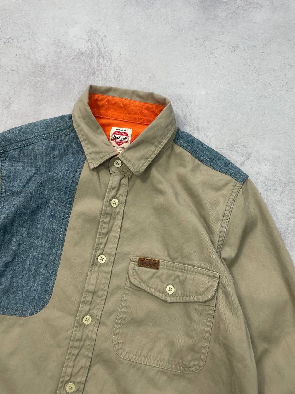 Carhartt × Vintage Vintage Carhartt Wip Polk Shirt Jeans Y2K Size US M / EU 48-50 / 2 - 2 Thumbnail