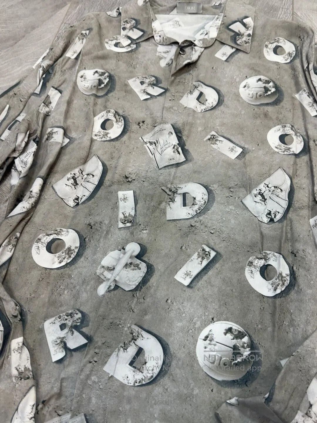 Dior Dior x Daniel Arsham Printed Shirt. Size US M / EU 48-50 / 2 - 3 Thumbnail