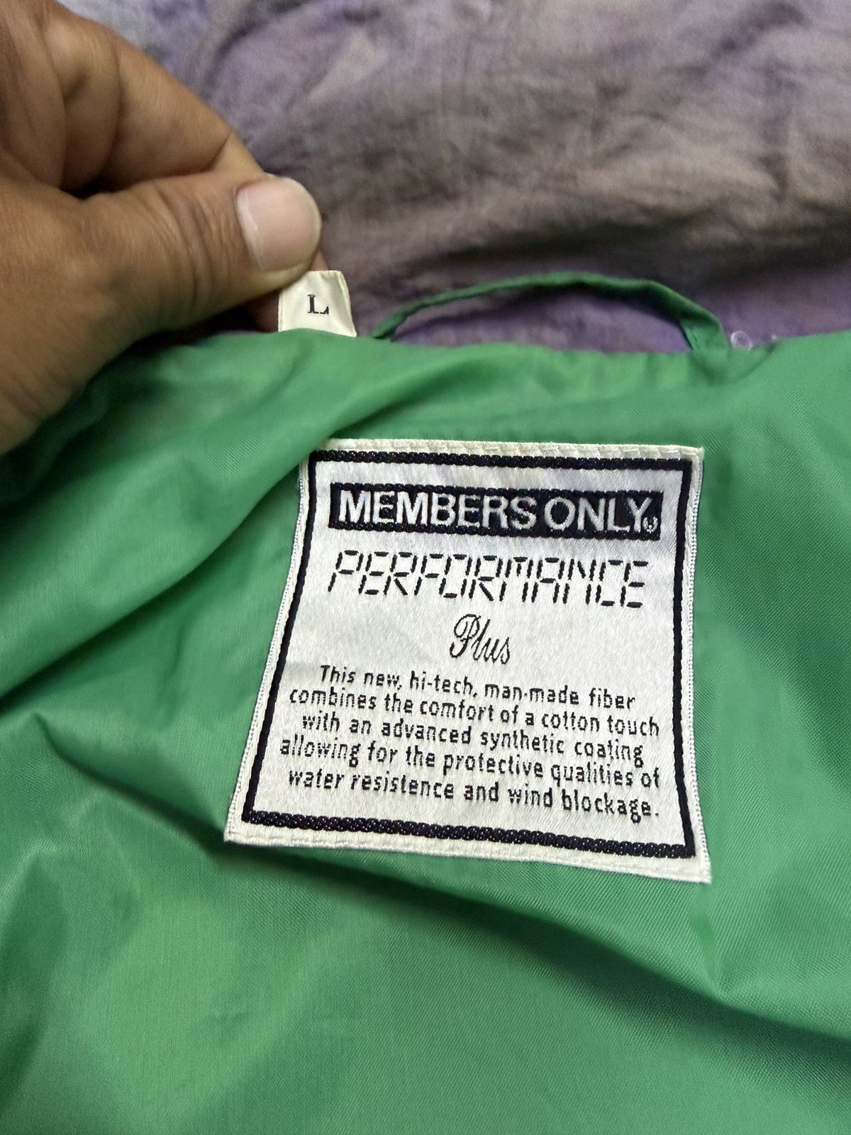 Members Only Vintage 90s Members Only Bomber Jacket A Size US L / EU 52-54 / 3 - 8 Thumbnail