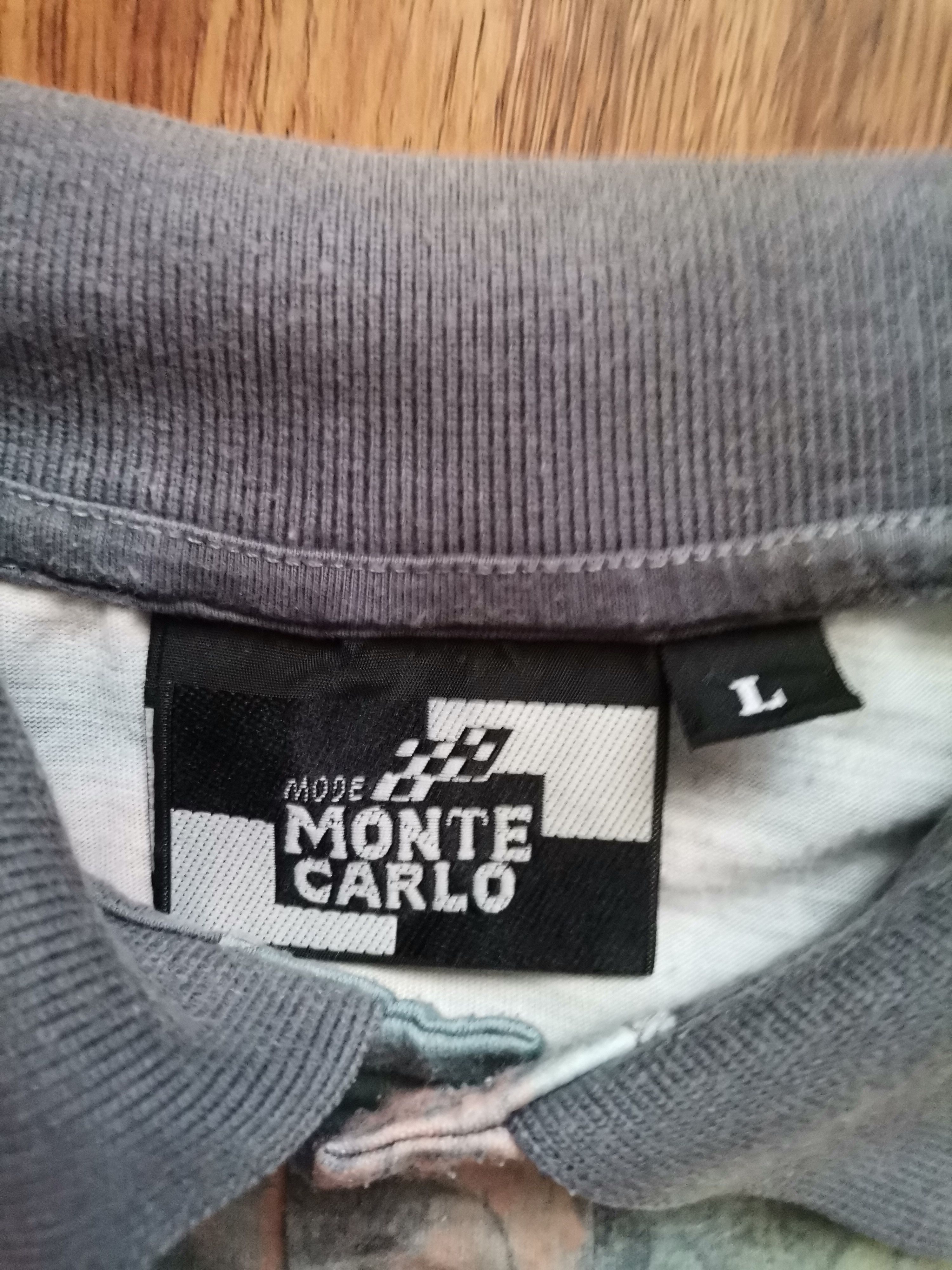 Vintage Vintage Monte Carlo Abstract Oversized Polo Size US L / EU 52-54 / 3 - 3 Thumbnail