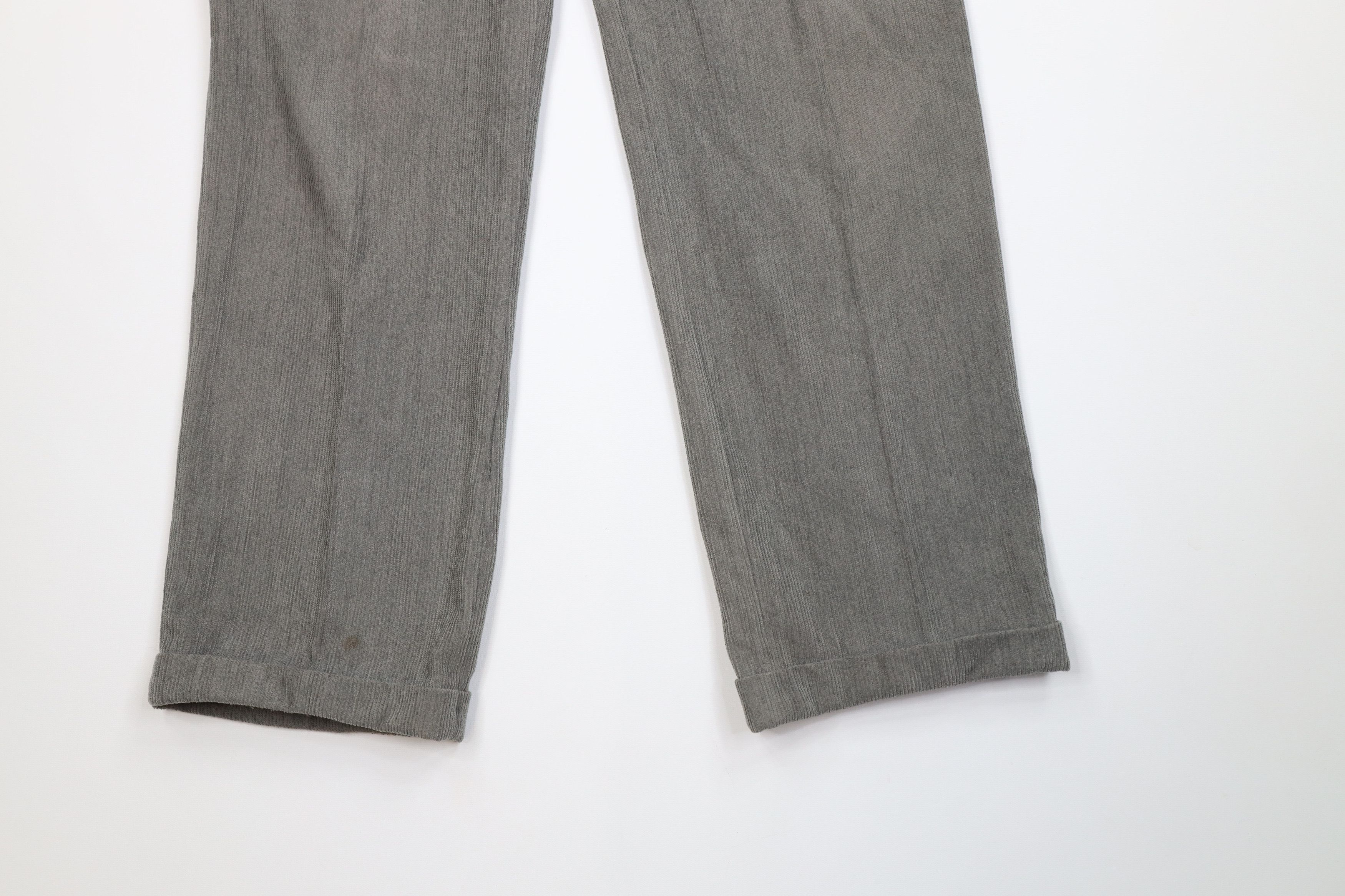 St. Croix Vintage 90s St Croix Wool Blend Wide Leg Chino Pants Size US 34 / EU 50 - 4 Thumbnail