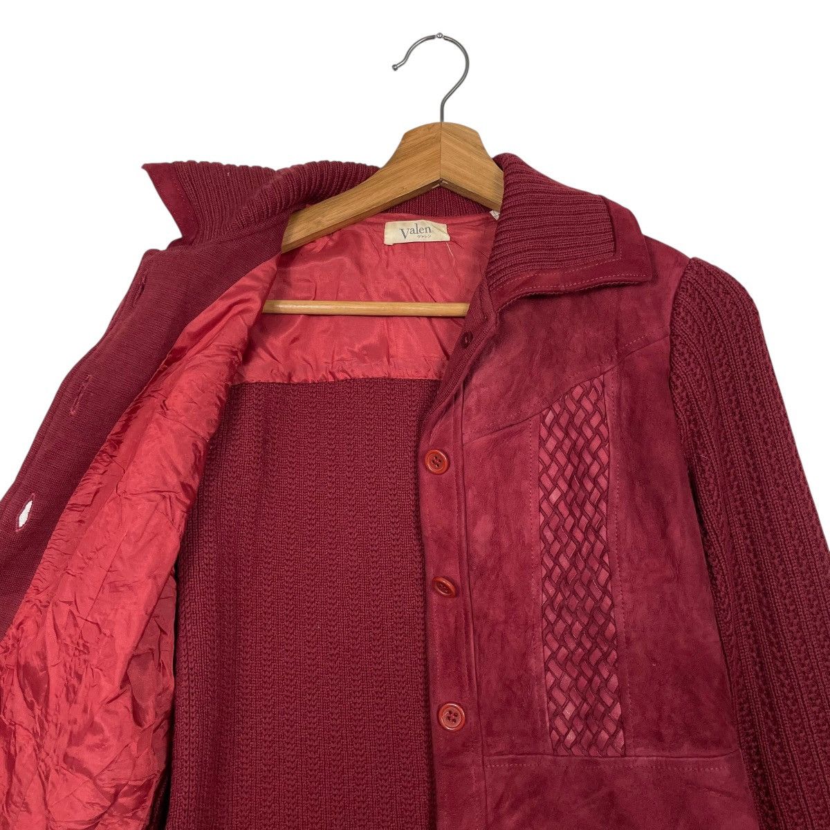 Other Japanese Brand Valen Women Leather Jacket Size M / US 6-8 / IT 42-44 - 10 Thumbnail