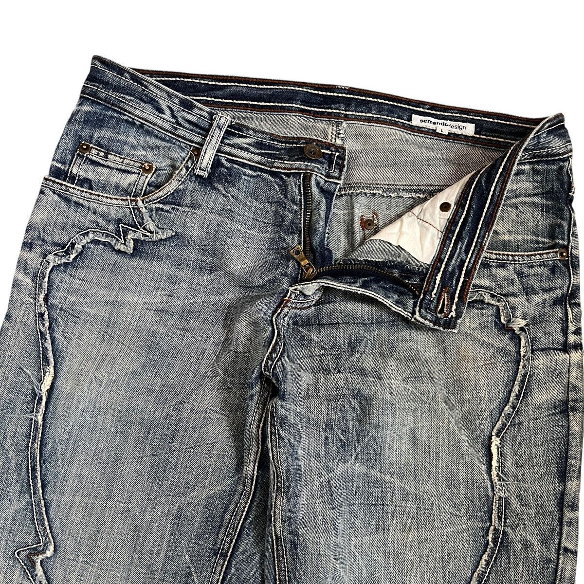 semanticdesign Semantic design flare denim Size US 33 - 4 Thumbnail